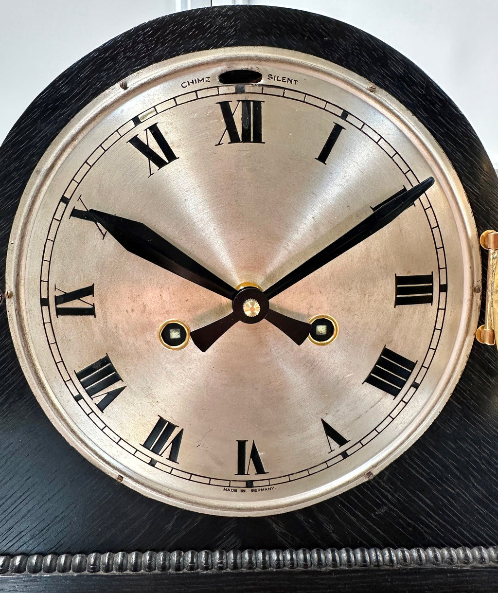 Vintage Junghans Napoleon Battery Mantel Clock | Adelaide Clocks