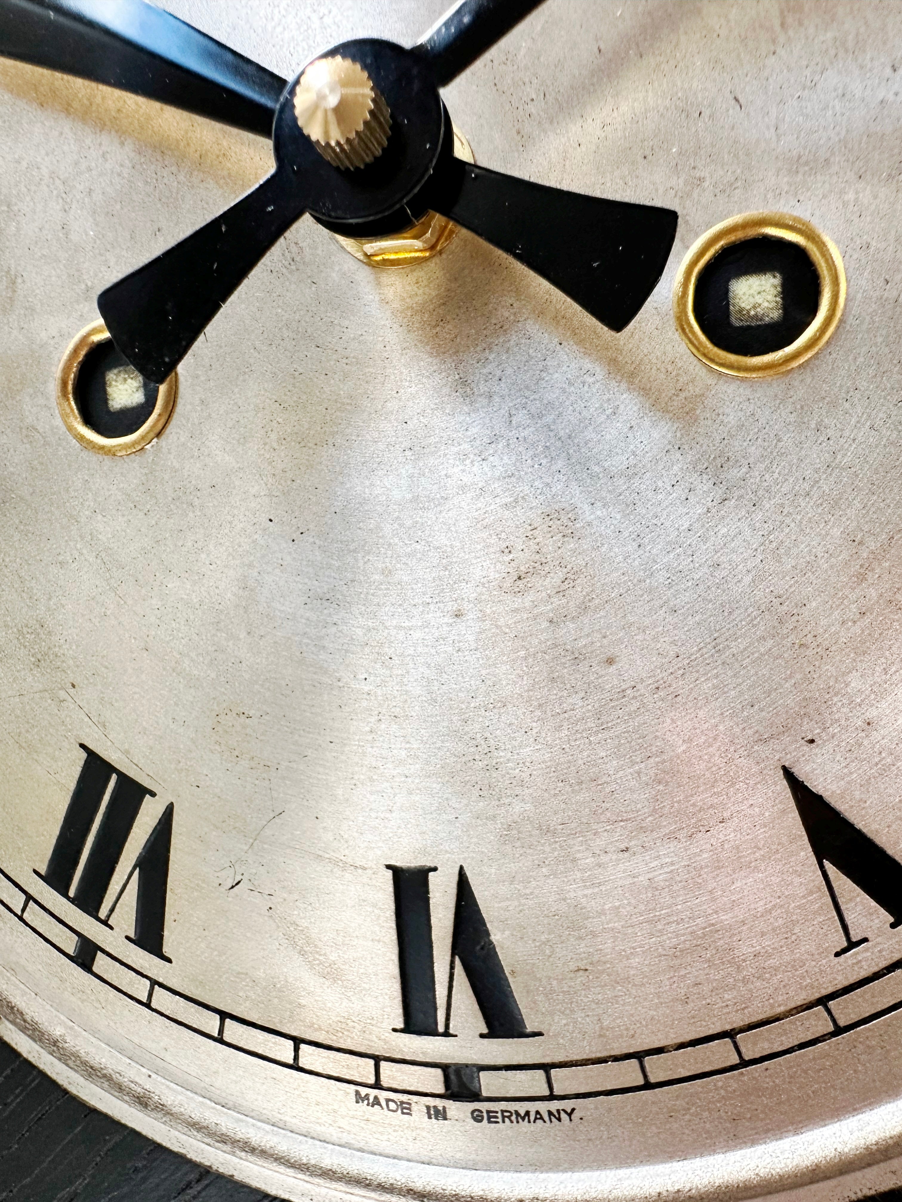 Vintage Junghans Napoleon Battery Mantel Clock | Adelaide Clocks