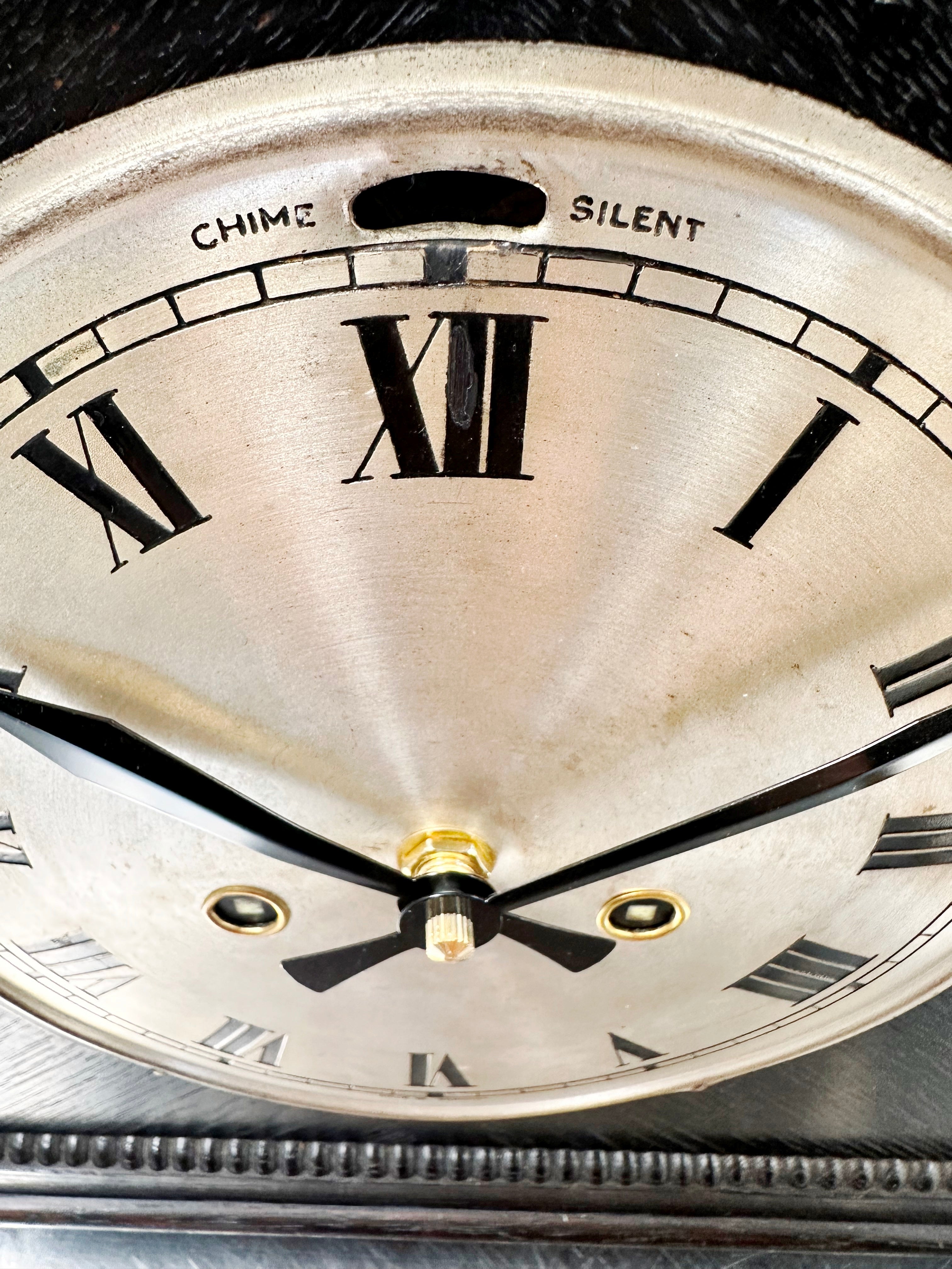 Vintage Junghans Napoleon Battery Mantel Clock | Adelaide Clocks