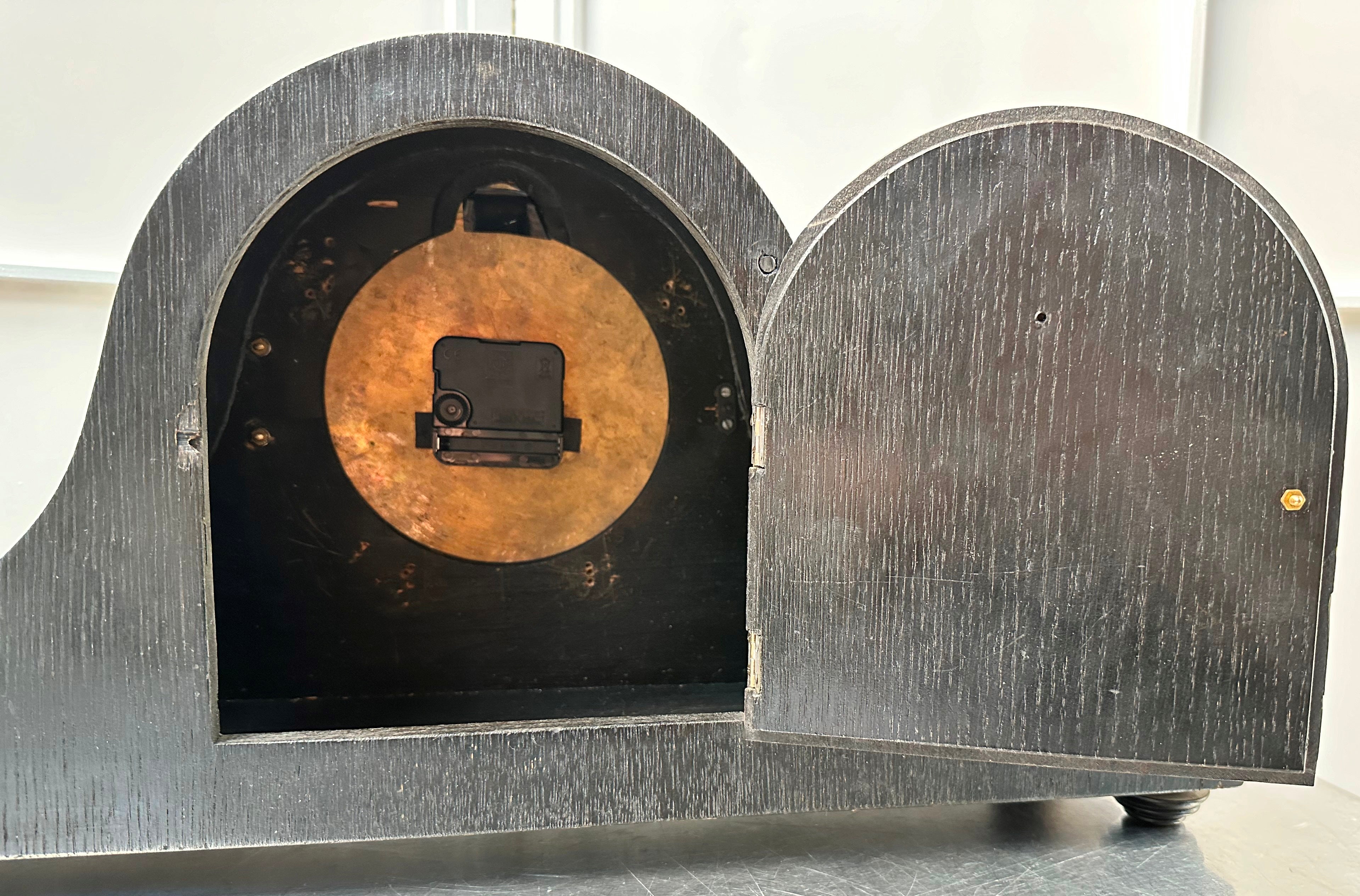 Vintage Junghans Napoleon Battery Mantel Clock | Adelaide Clocks