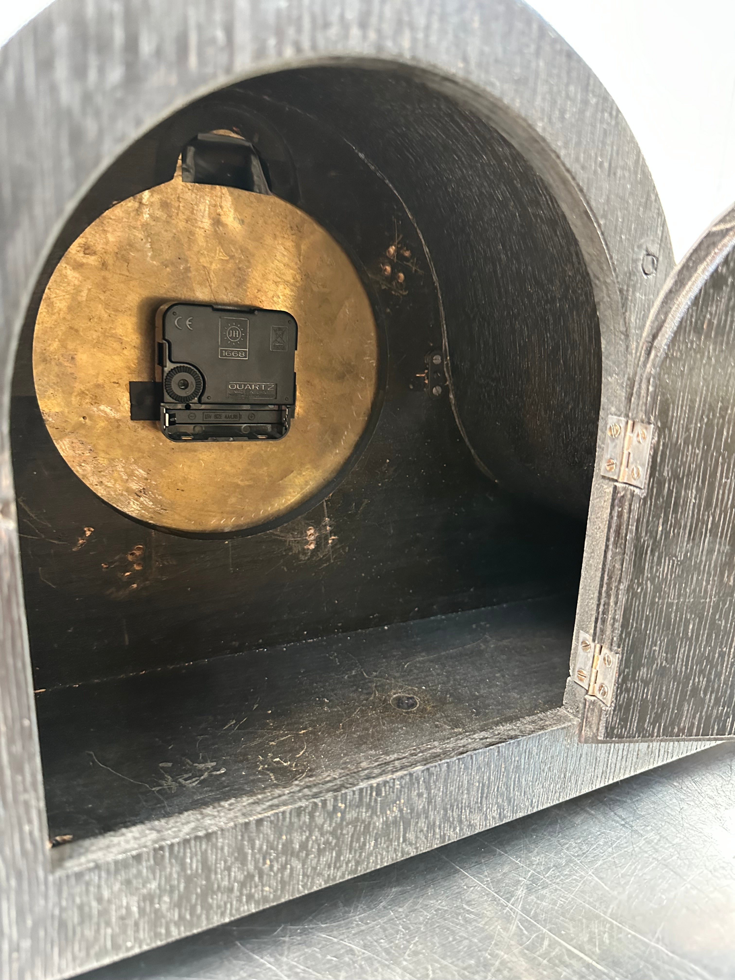 Vintage Junghans Napoleon Battery Mantel Clock | Adelaide Clocks