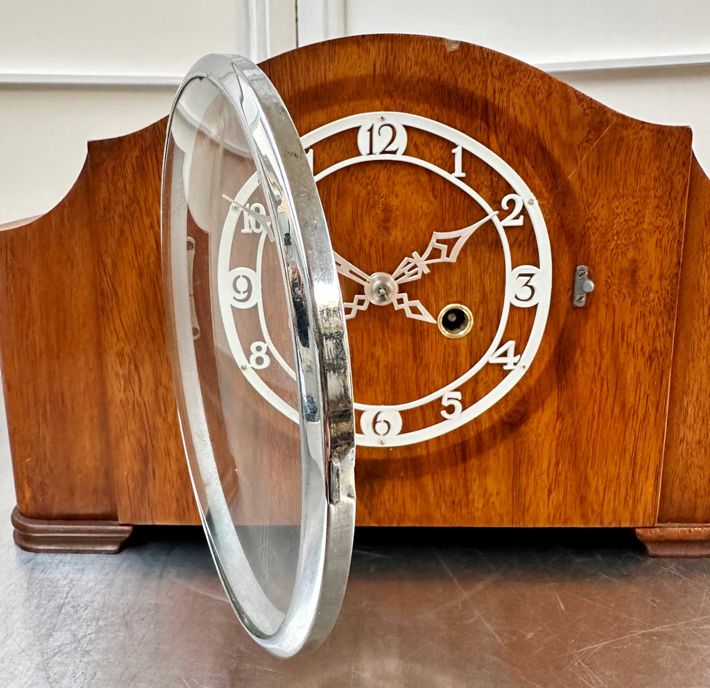 Original Vintage Enfield Hammer Chime Mantel Clock | Adelaide Clocks