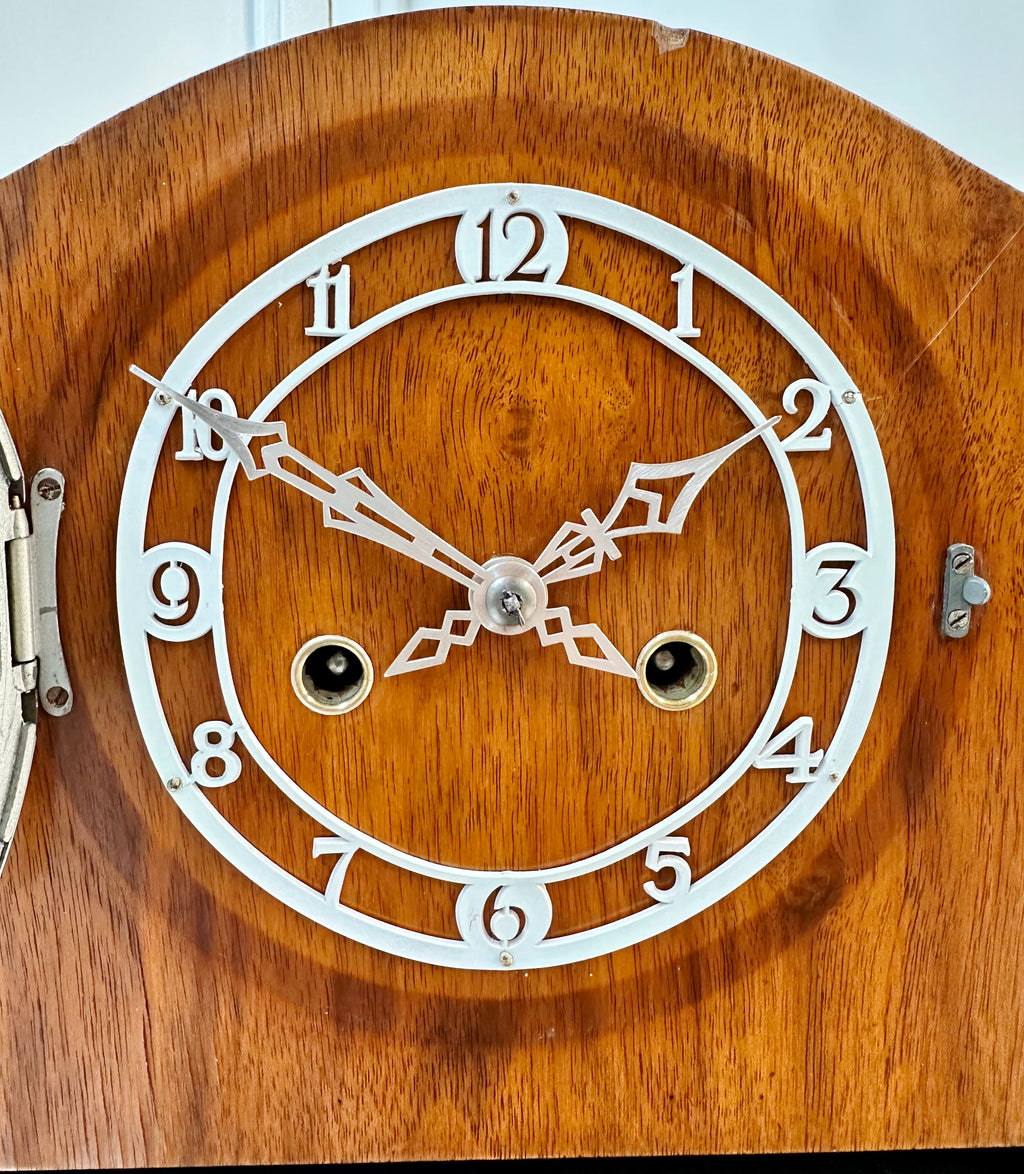 Original Vintage Enfield Hammer Chime Mantel Clock | Adelaide Clocks