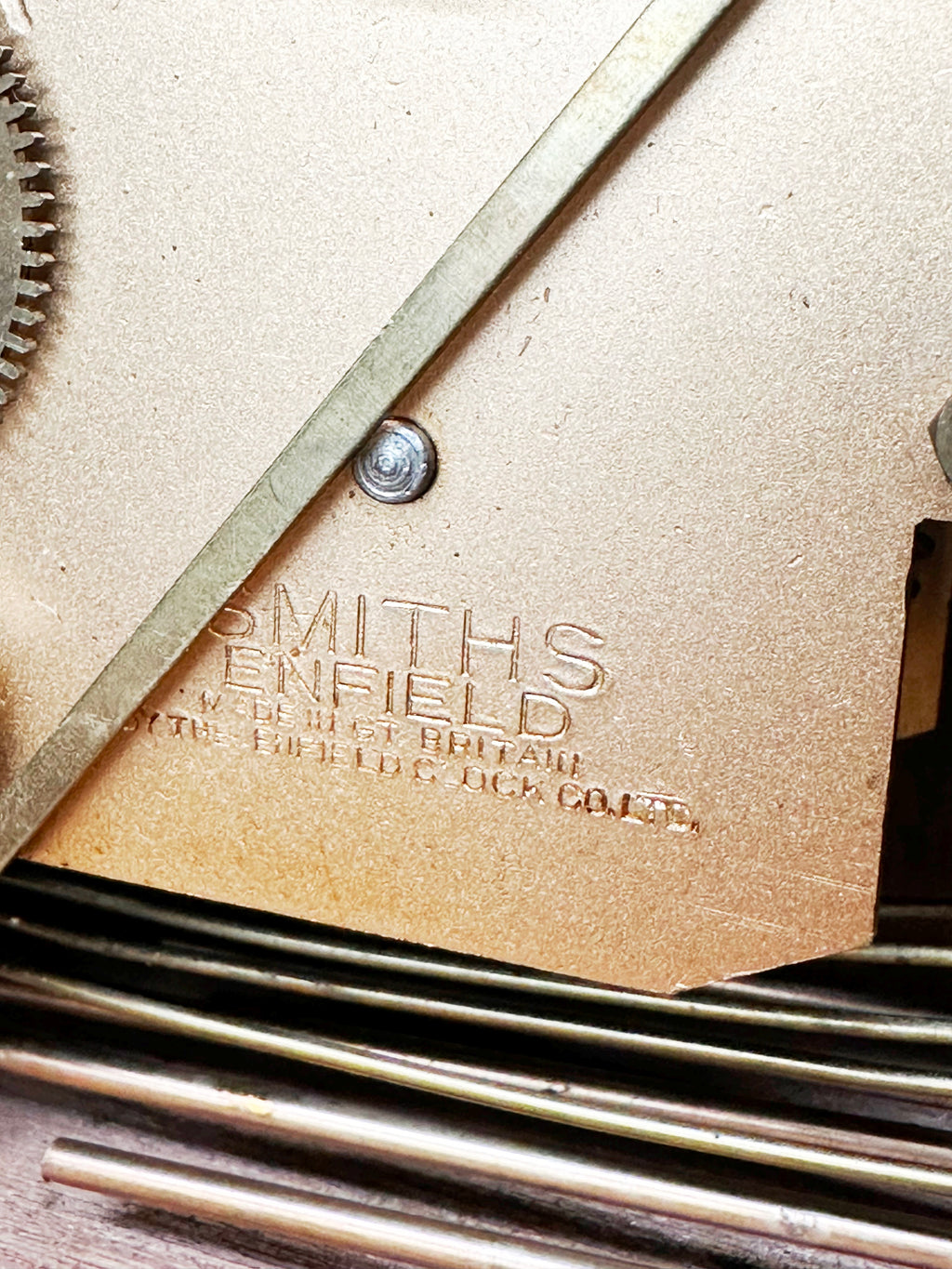 Vintage Retro Smiths Westminster Chime Mantel Clock - Adelaide Clocks