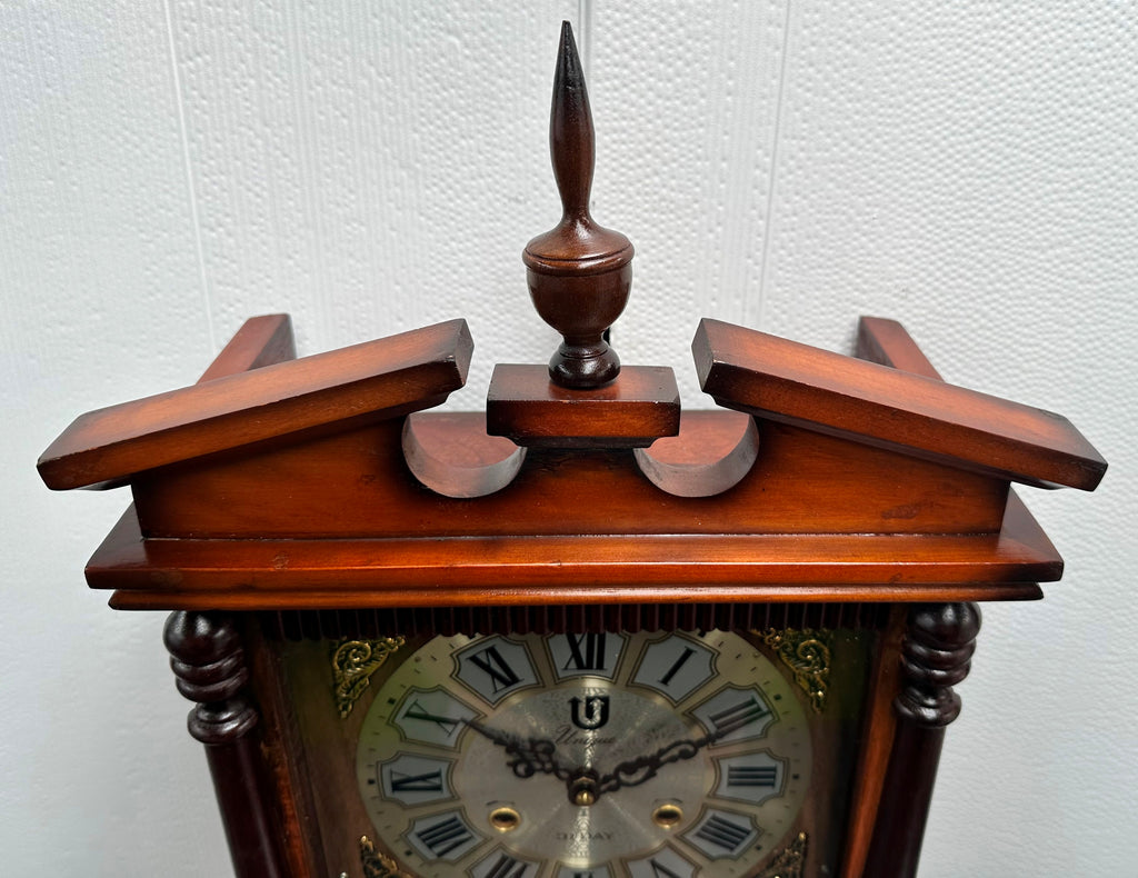 Vintage 31 Day UNIQUE Hammer on Coil Chime Pendulum Wall Clock | Adelaide Clocks