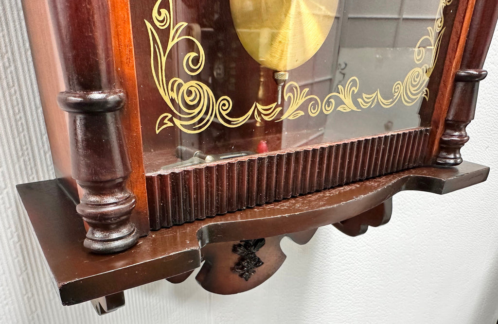 Vintage 31 Day UNIQUE Hammer on Coil Chime Pendulum Wall Clock | Adelaide Clocks