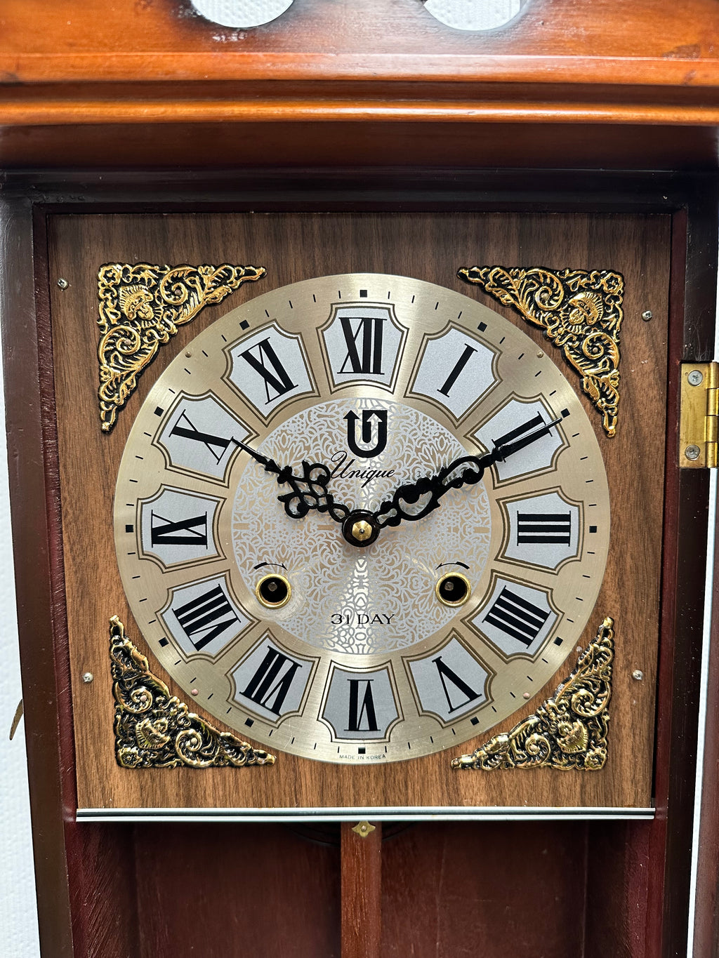 Vintage 31 Day UNIQUE Hammer on Coil Chime Pendulum Wall Clock | Adelaide Clocks