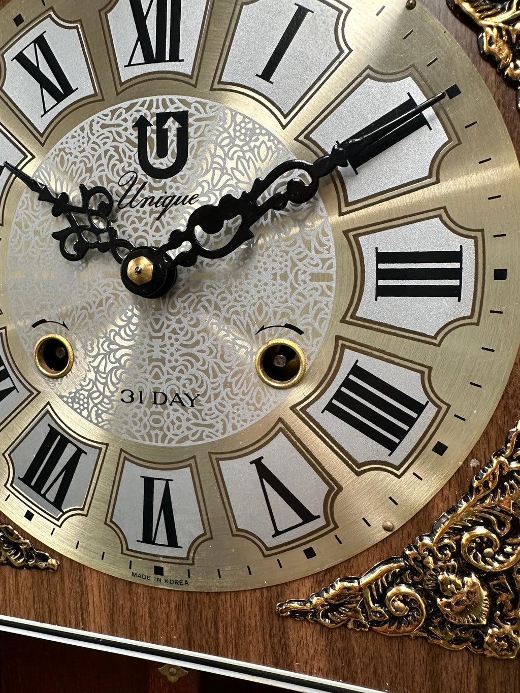 Vintage 31 Day UNIQUE Hammer on Coil Chime Pendulum Wall Clock | Adelaide Clocks