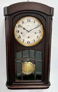 Antique German DRGM Westminster Chime Wall Clock | Adelaide Clocks