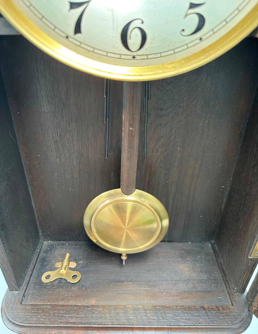 Antique German DRGM Westminster Chime Wall Clock | Adelaide Clocks