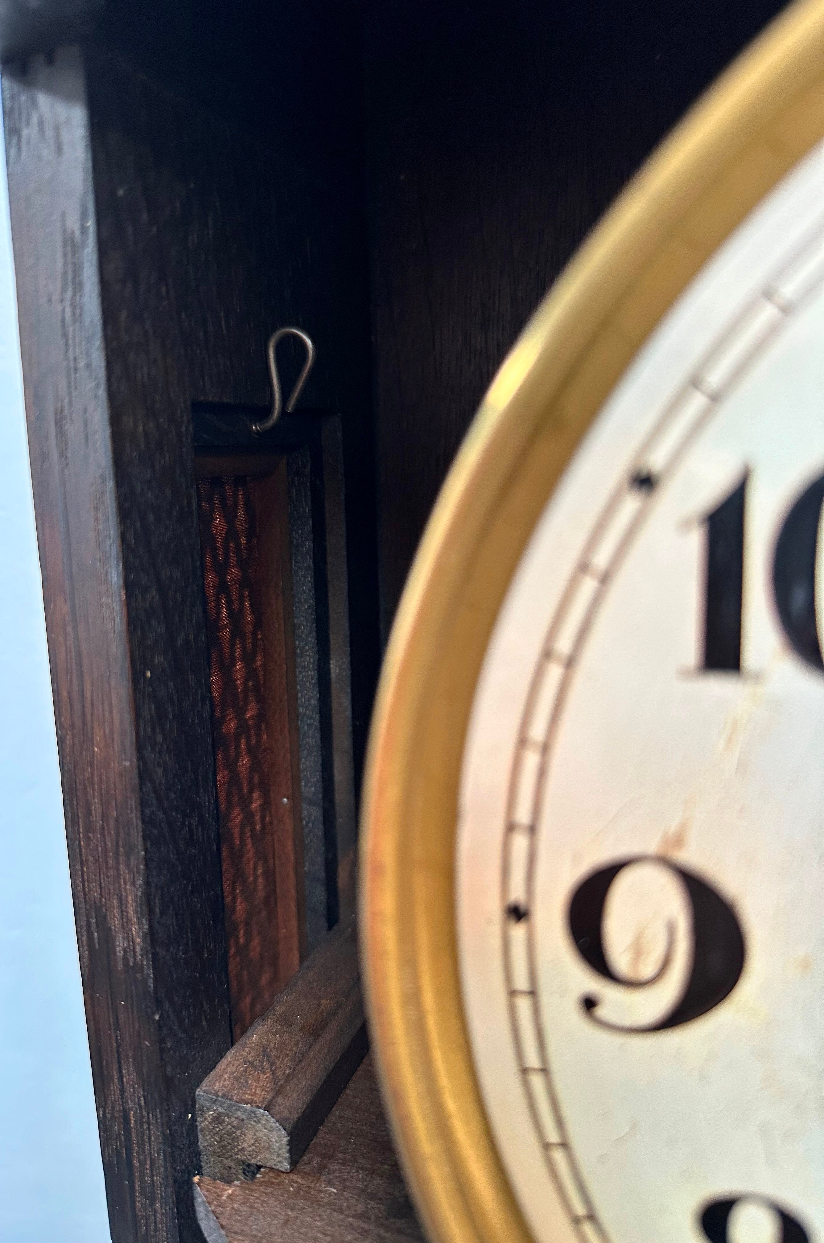 Antique German DRGM Westminster Chime Wall Clock | Adelaide Clocks
