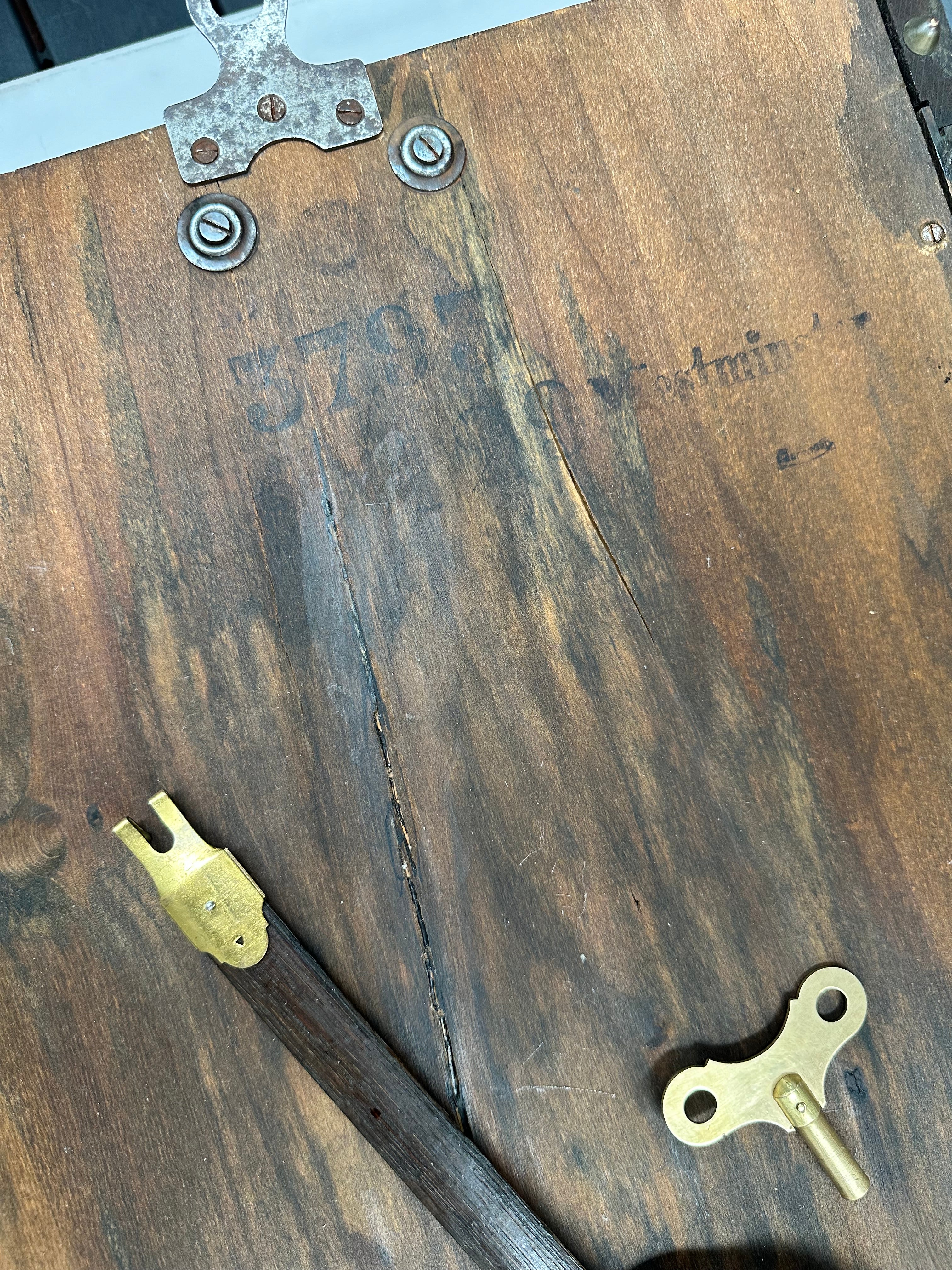 Antique German DRGM Westminster Chime Wall Clock | Adelaide Clocks