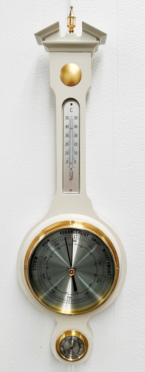 Vintage German Weather Station Barometer, Thermometer & Hygrometer Wall Hanging | Adelaide Clocks