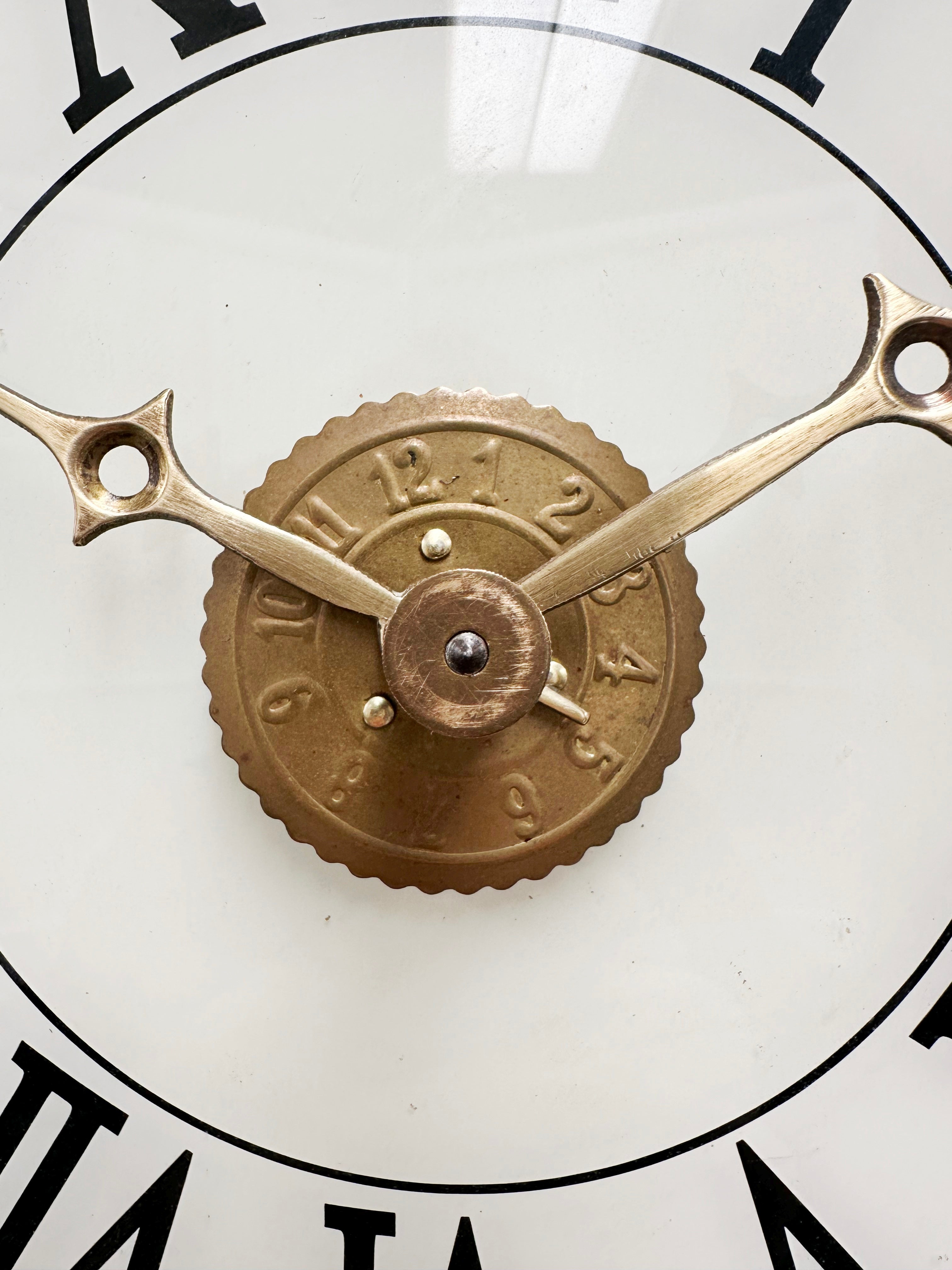Antique Top Bell Alarm Strike Pendulum Wall Clock | Adelaide Clocks