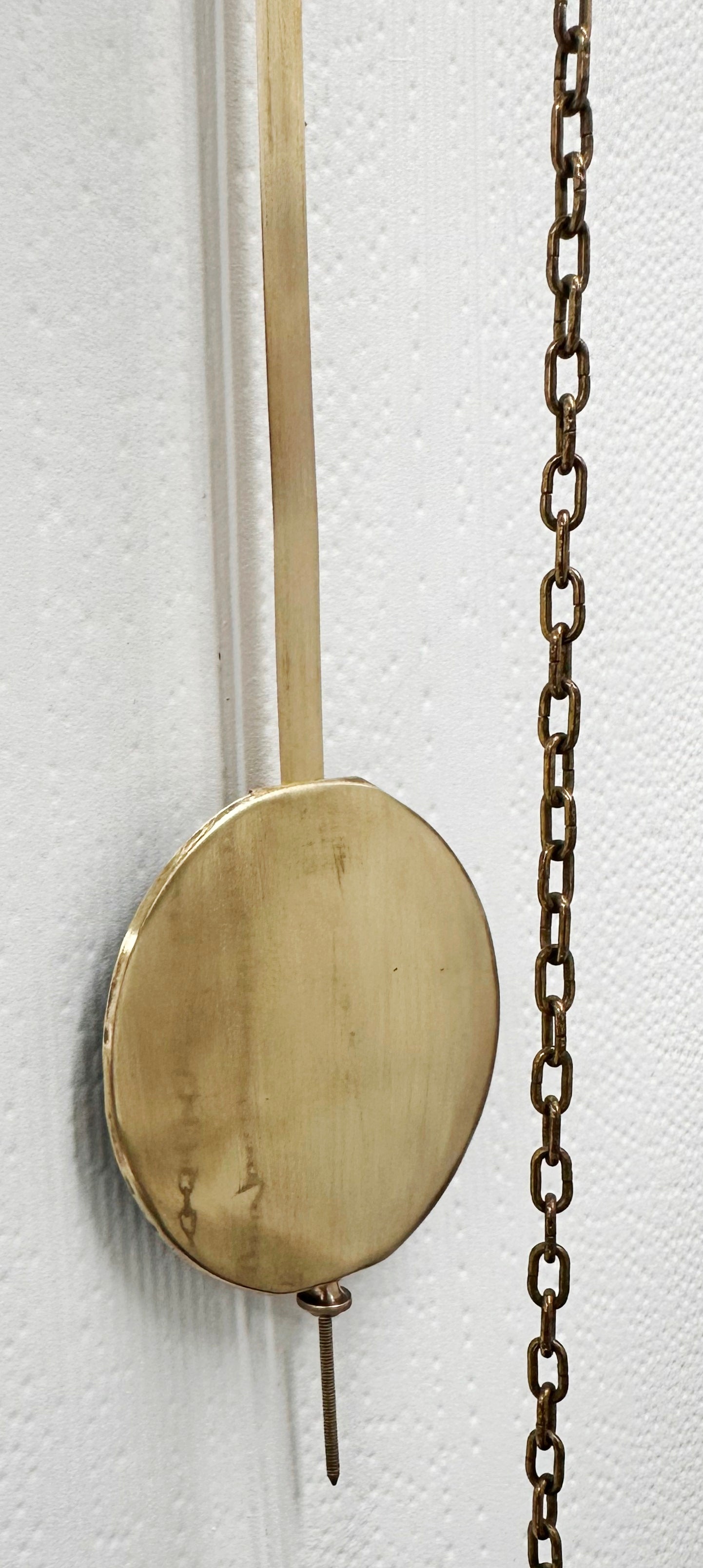 Antique Top Bell Alarm Strike Pendulum Wall Clock | Adelaide Clocks