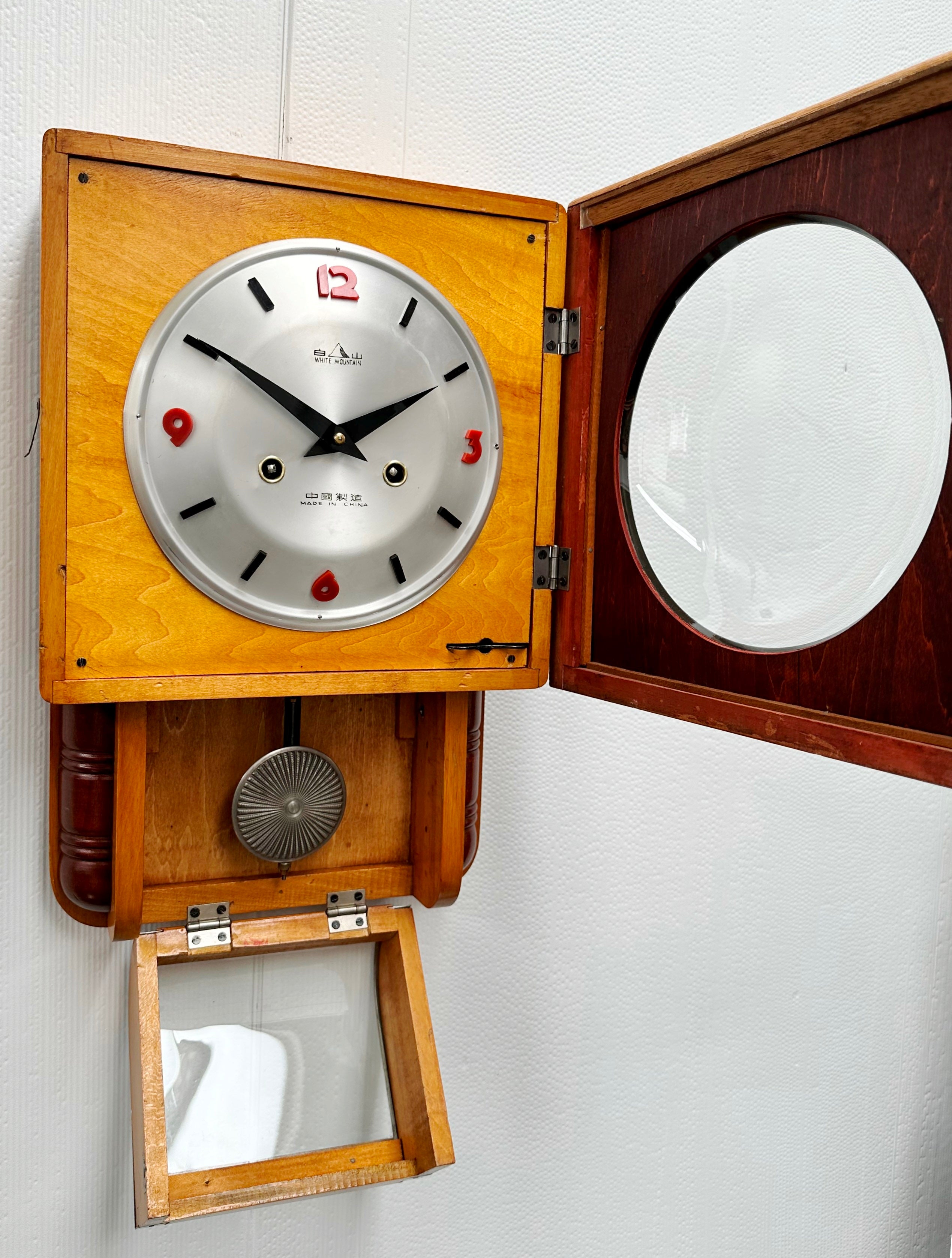 Vintage White Mountain 30 Day Strike Wall Clock | Adelaide Clocks