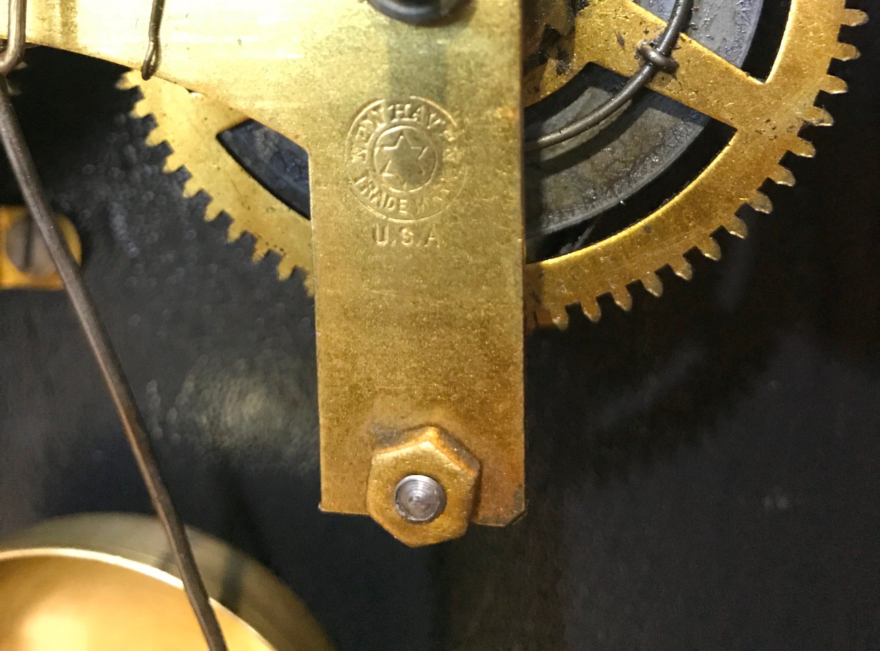 Antique New Haven Jerome Cathedral Steeple Mantel Clock | Adelaide Clocks