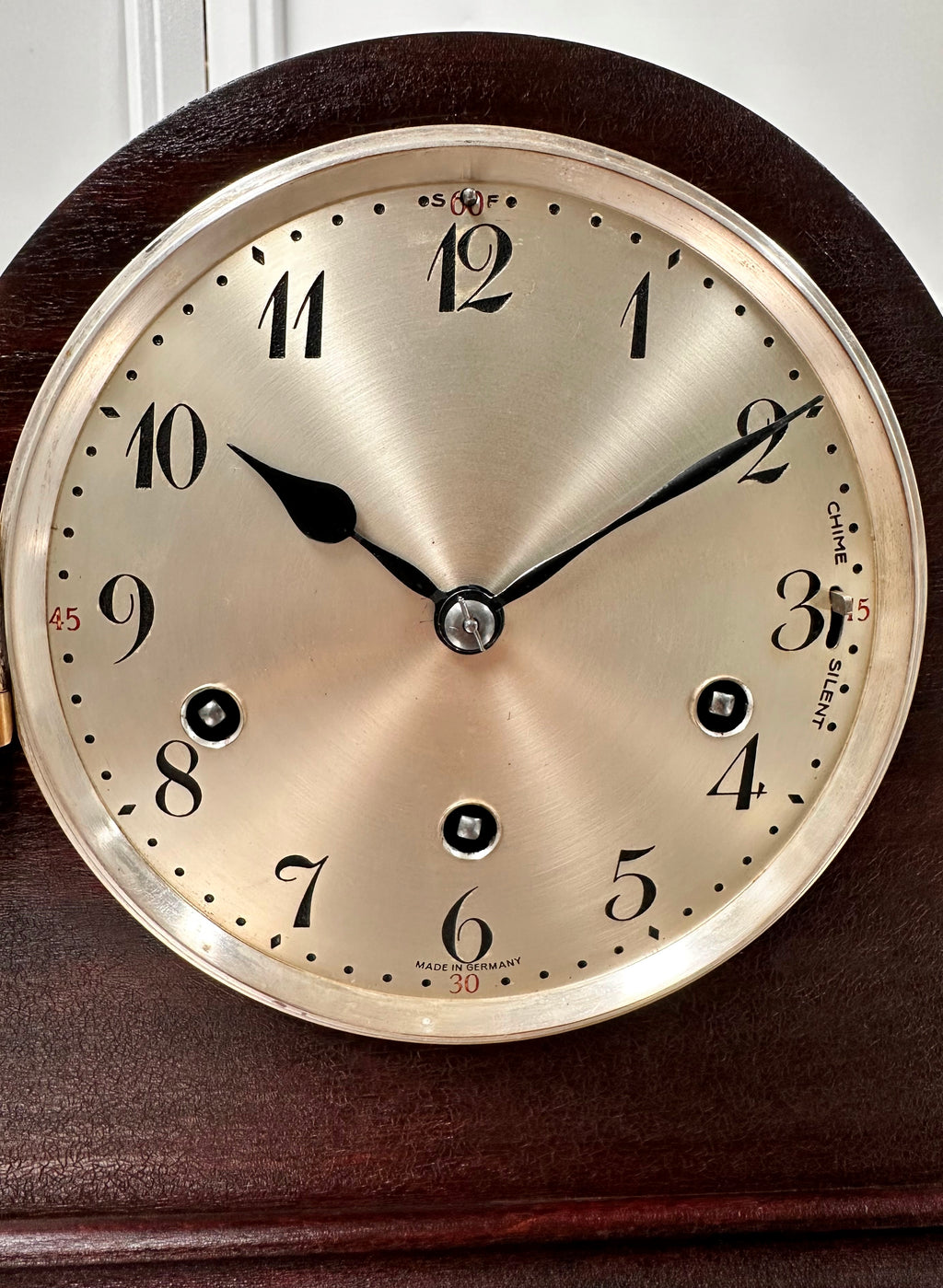 Vintage Junghans WESTMINSTER Chime Mantel Clock | Adelaide Clocks