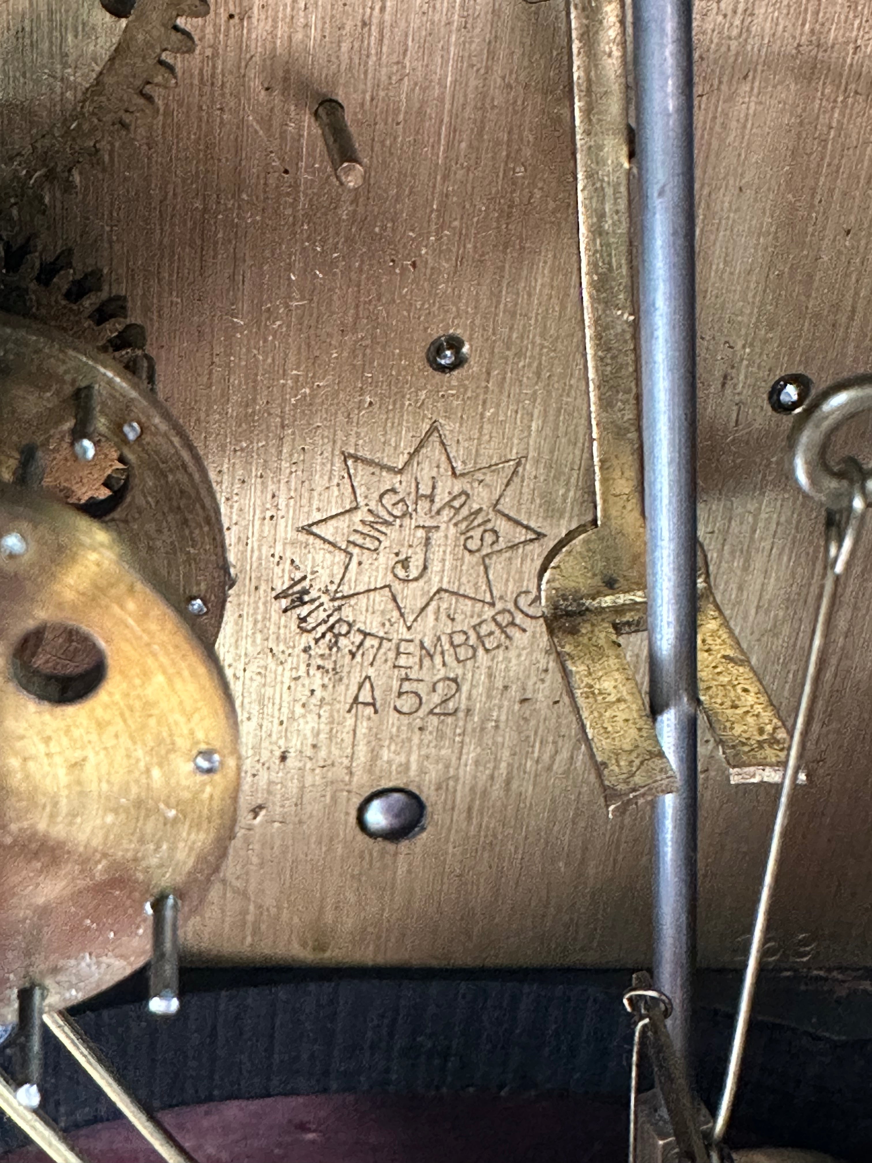 Vintage Junghans WESTMINSTER Chime Mantel Clock | Adelaide Clocks