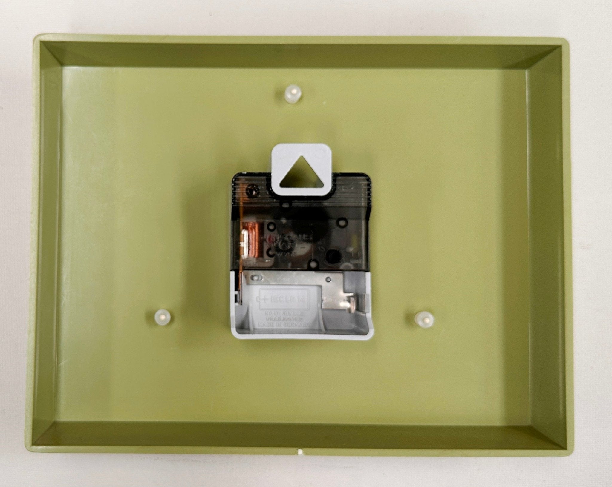 Vintage Junghans Quartz Kitchen Green Wall Clock | Adelaide Clocks