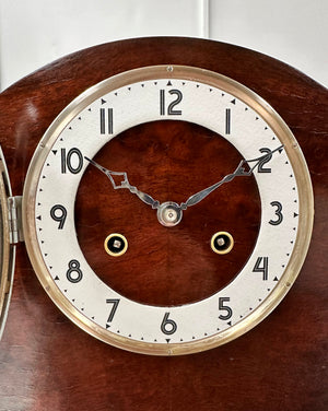 Vintage Art Deco FHS German Hammer on Coil Strike Mantel Clock | Adelaide Clocks