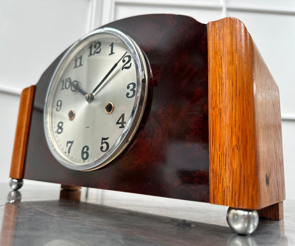 Vintage HAC Inpro Hammer on Coil Strike Mantel Clock | Adelaide Clocks