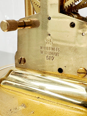 Vintage Hermle Battery Mantel Clock | Adelaide Clocks