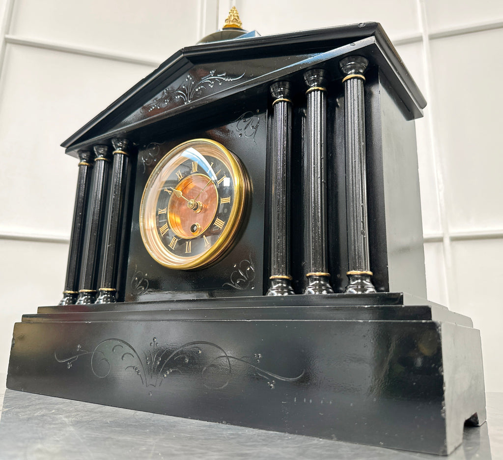 Antique French Slate Mantel Clock | Adelaide Clocks