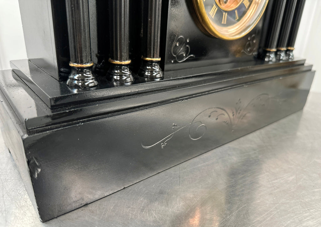 Antique French Slate Mantel Clock | Adelaide Clocks