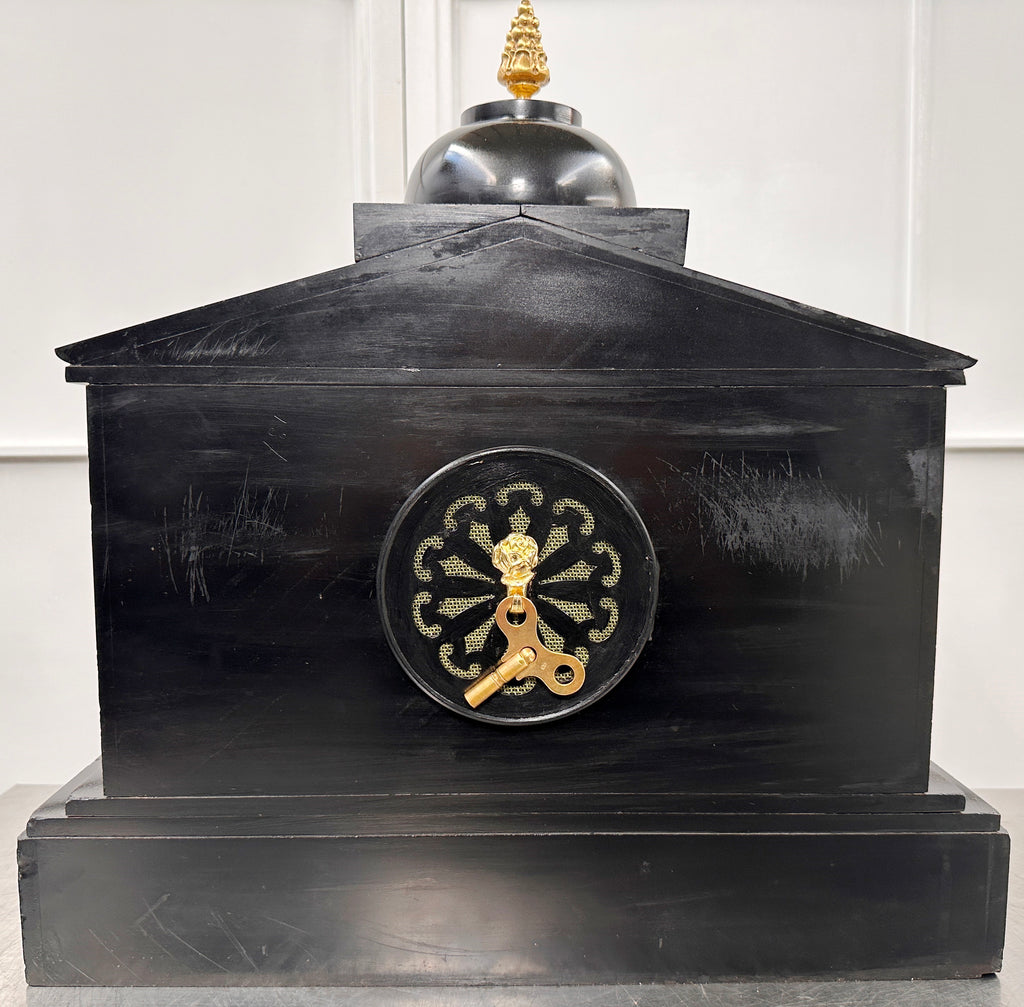 Antique French Slate Mantel Clock | Adelaide Clocks