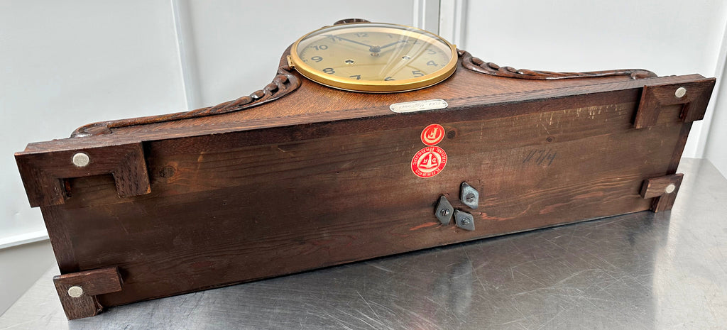 Vintage Art Deco Junghans Hammer on Rods Bim Bam Chime Mantel Clock | Adelaide Clocks