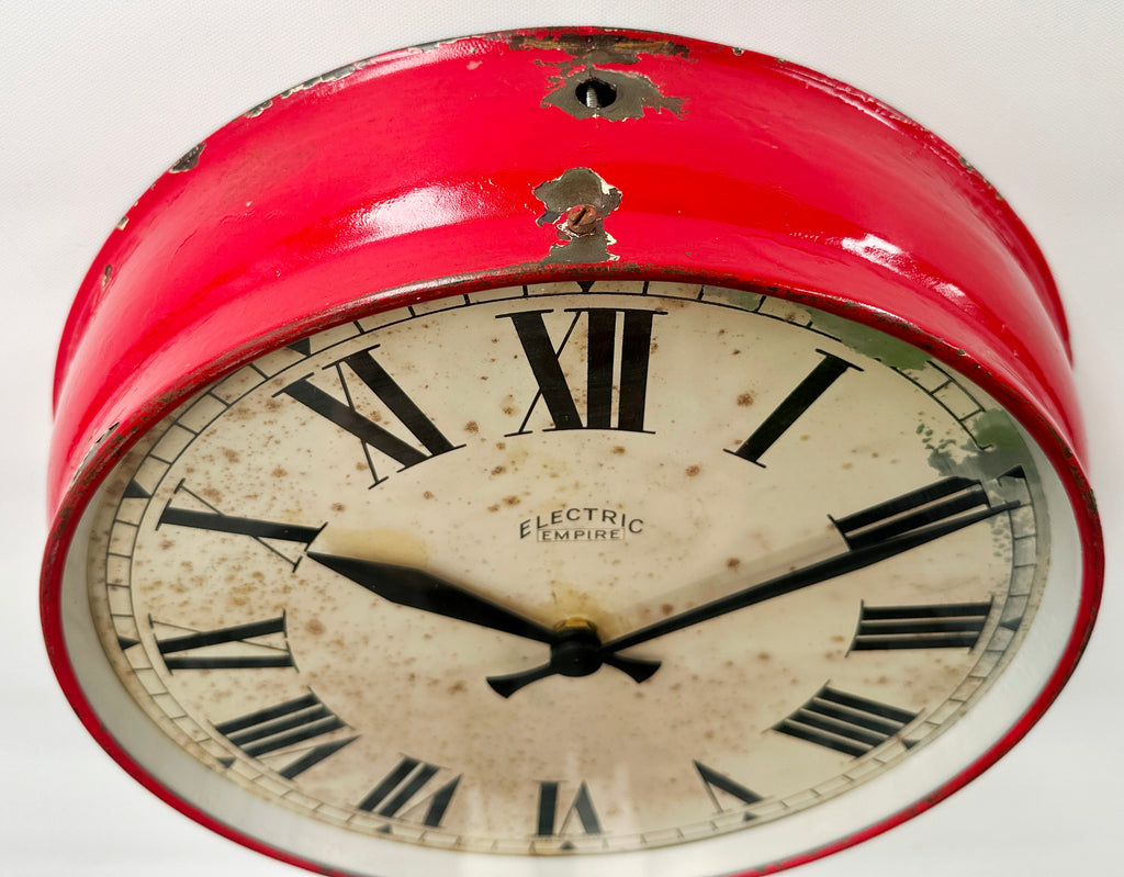 Vintage Electric Empire Station Battery Wall School Clock | Adelaide Clocks