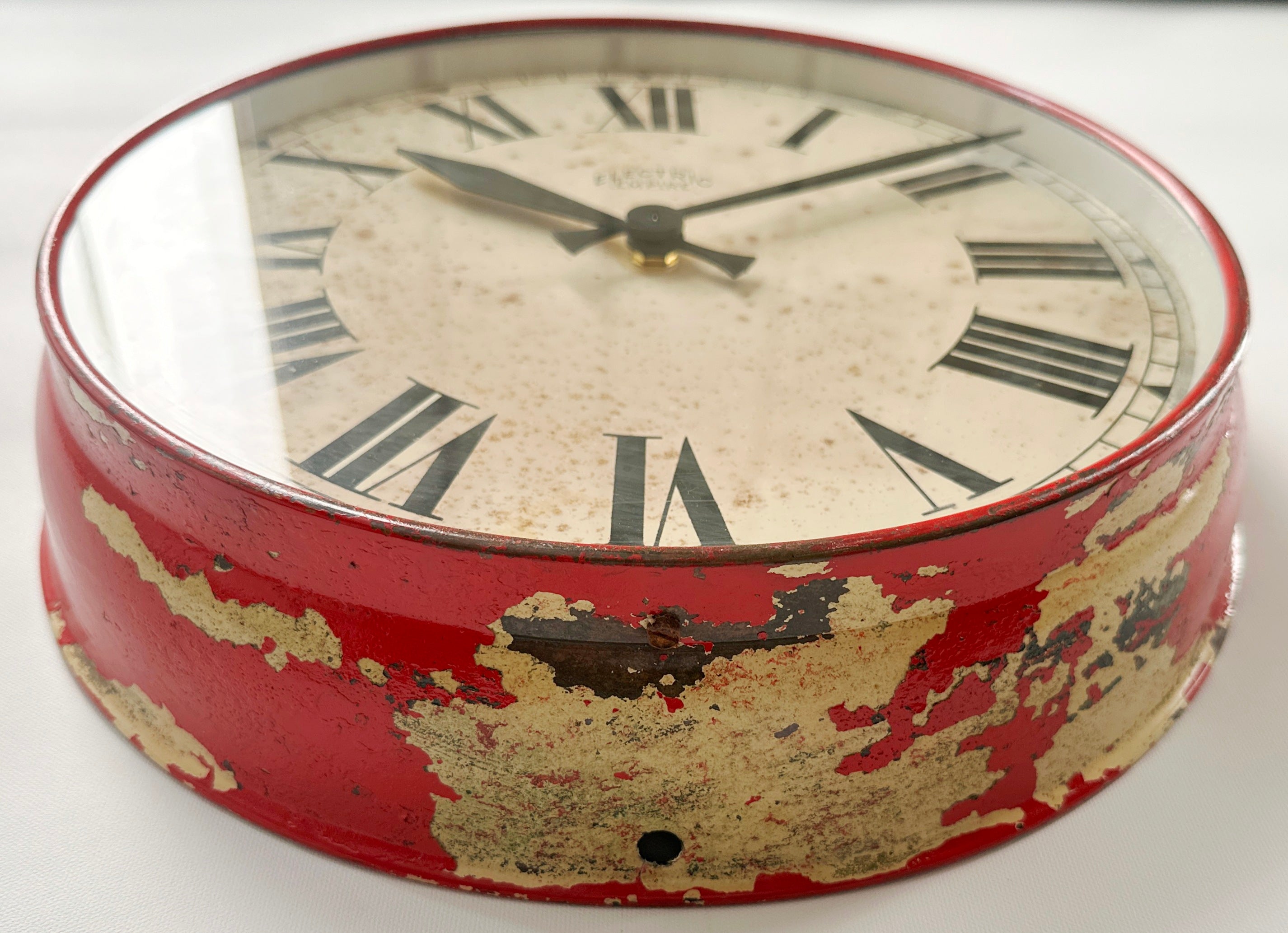 Vintage Electric Empire Station Battery Wall School Clock | Adelaide Clocks