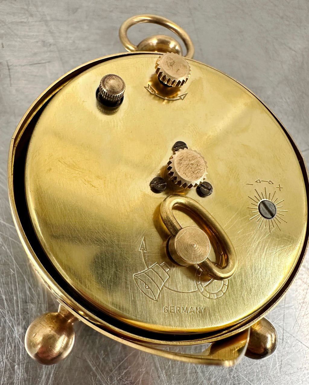 Vintage Europa German Alarm Bedside Desk Clock | Adelaide Clocks