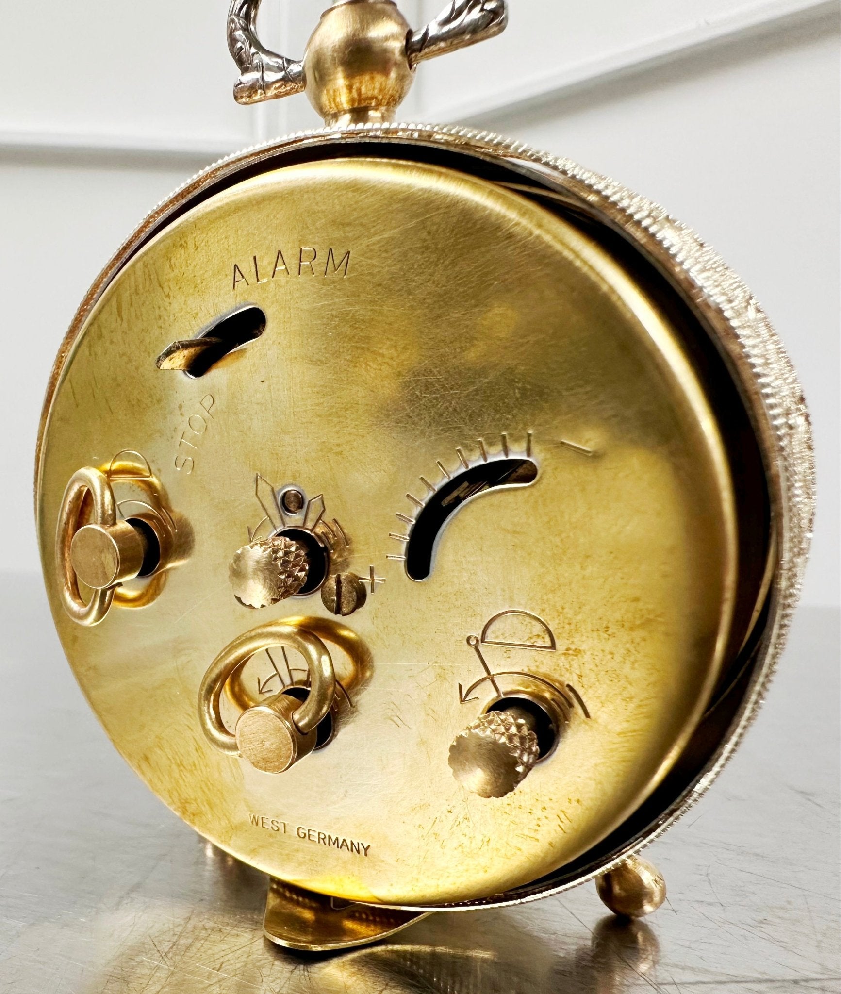 Vintage Blessing German Alarm Bedside Desk Clock | Adelaide Clocks