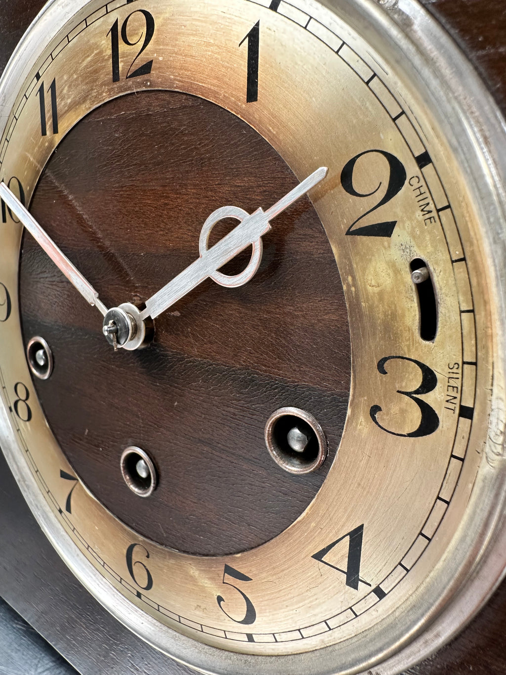 Vintage HAC Westminster Hammer Chime Mantel Clock | Adelaide Clocks