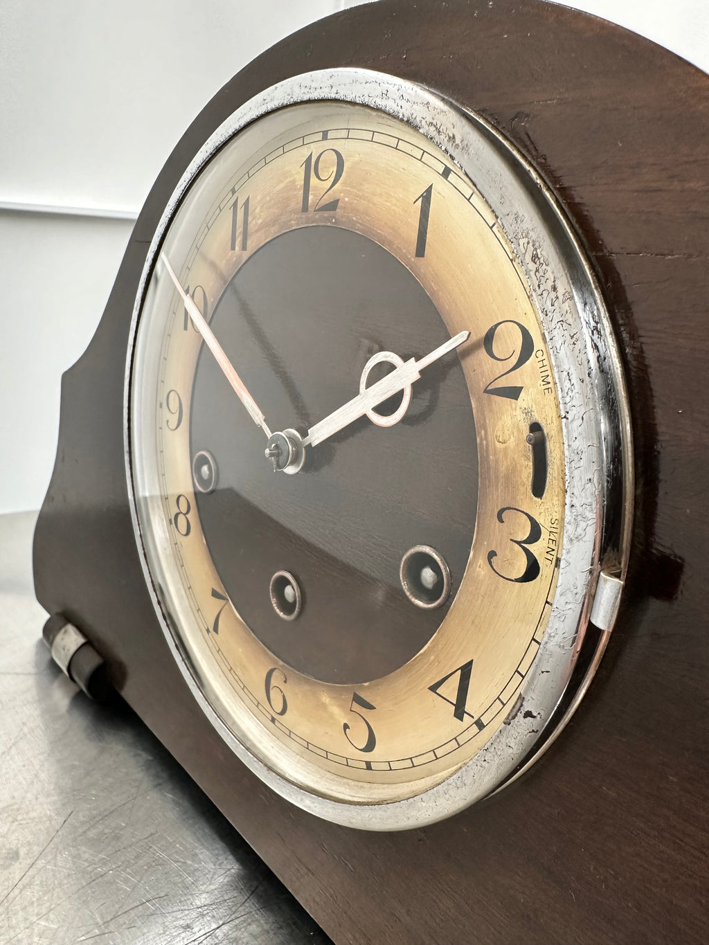 Vintage HAC Westminster Hammer Chime Mantel Clock | Adelaide Clocks