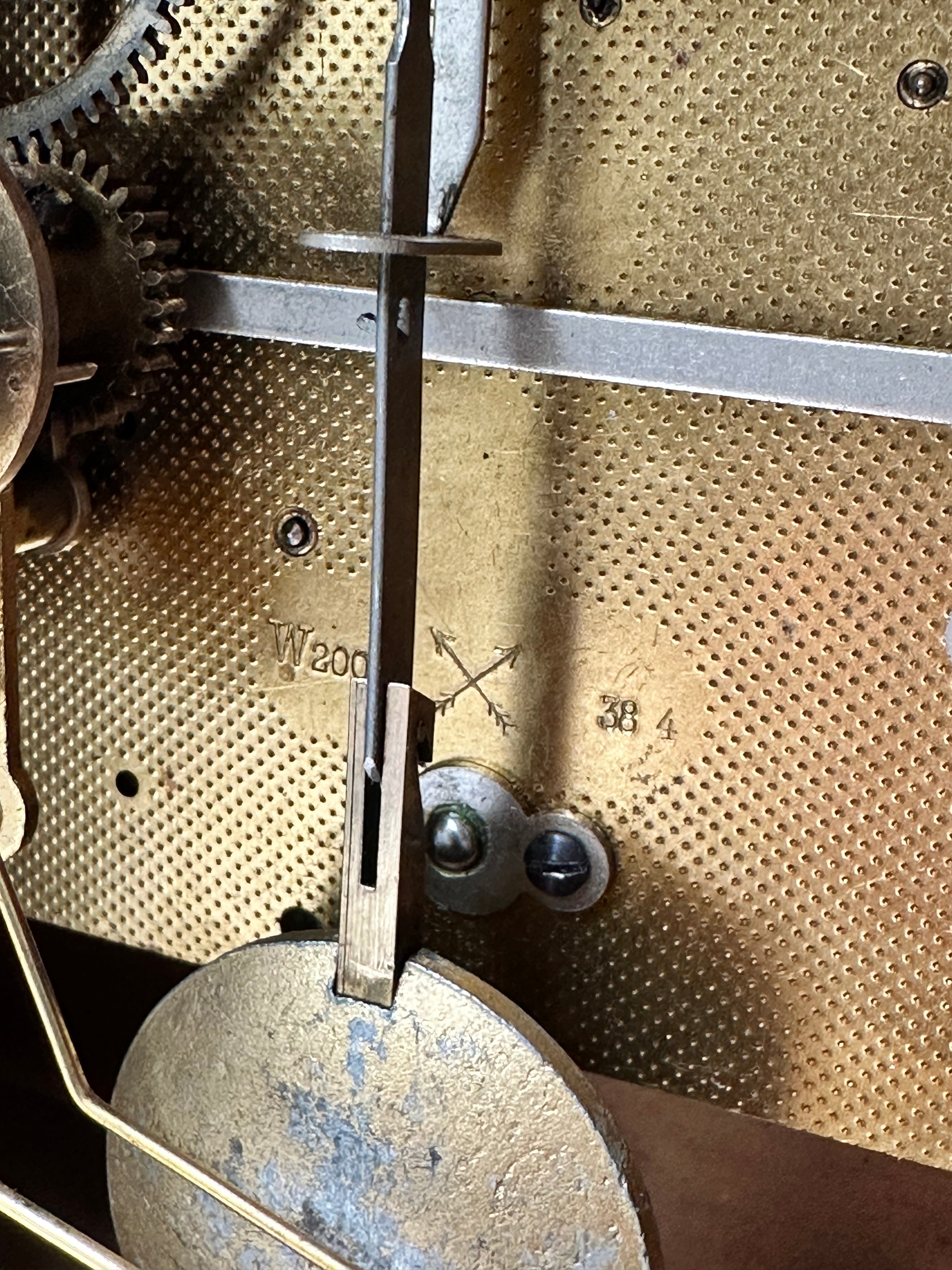 Vintage HAC Westminster Hammer Chime Mantel Clock | Adelaide Clocks