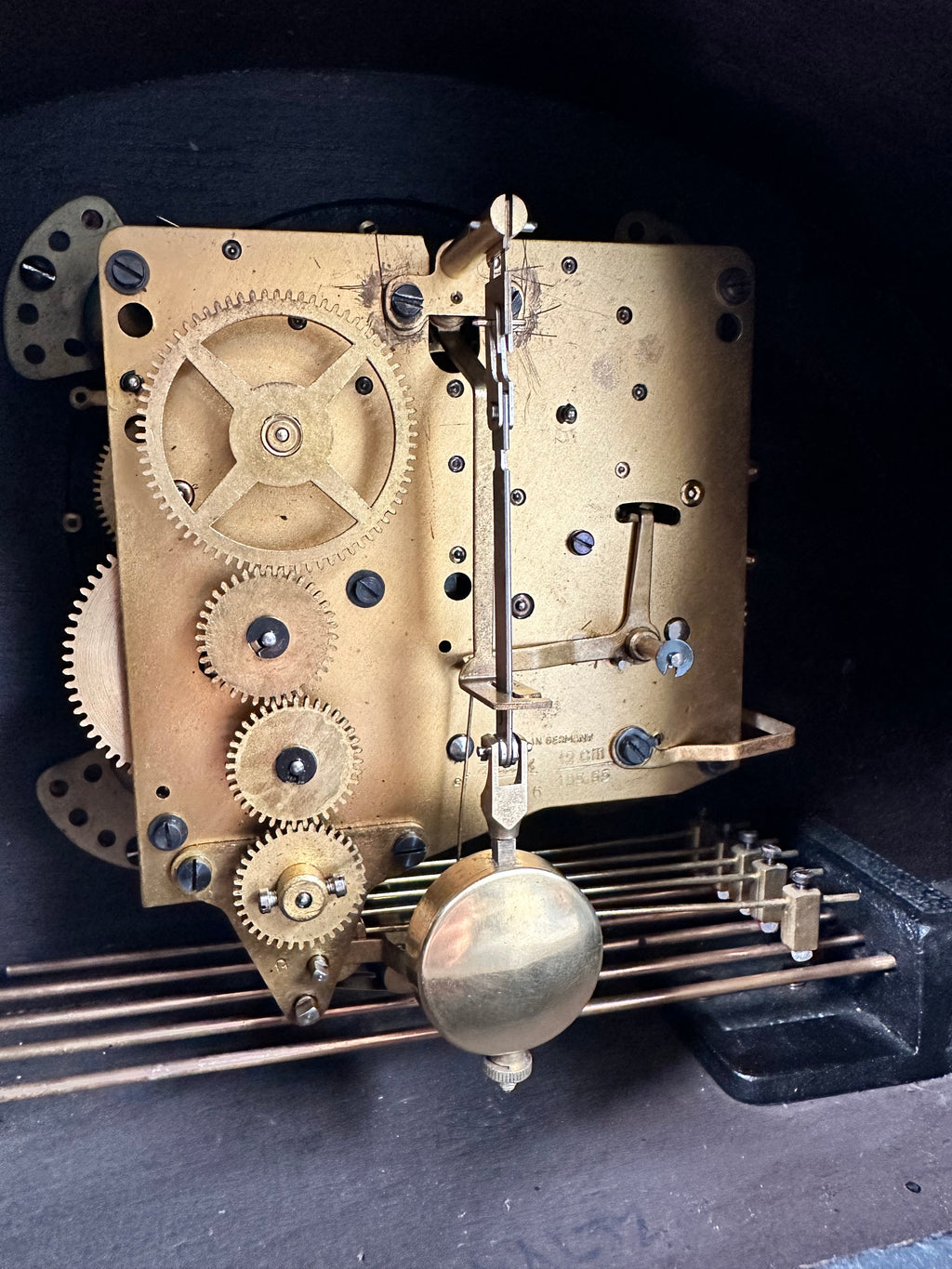 Vintage Kienzle German Westminster Chime Mantel Clock | Adelaide Clocks