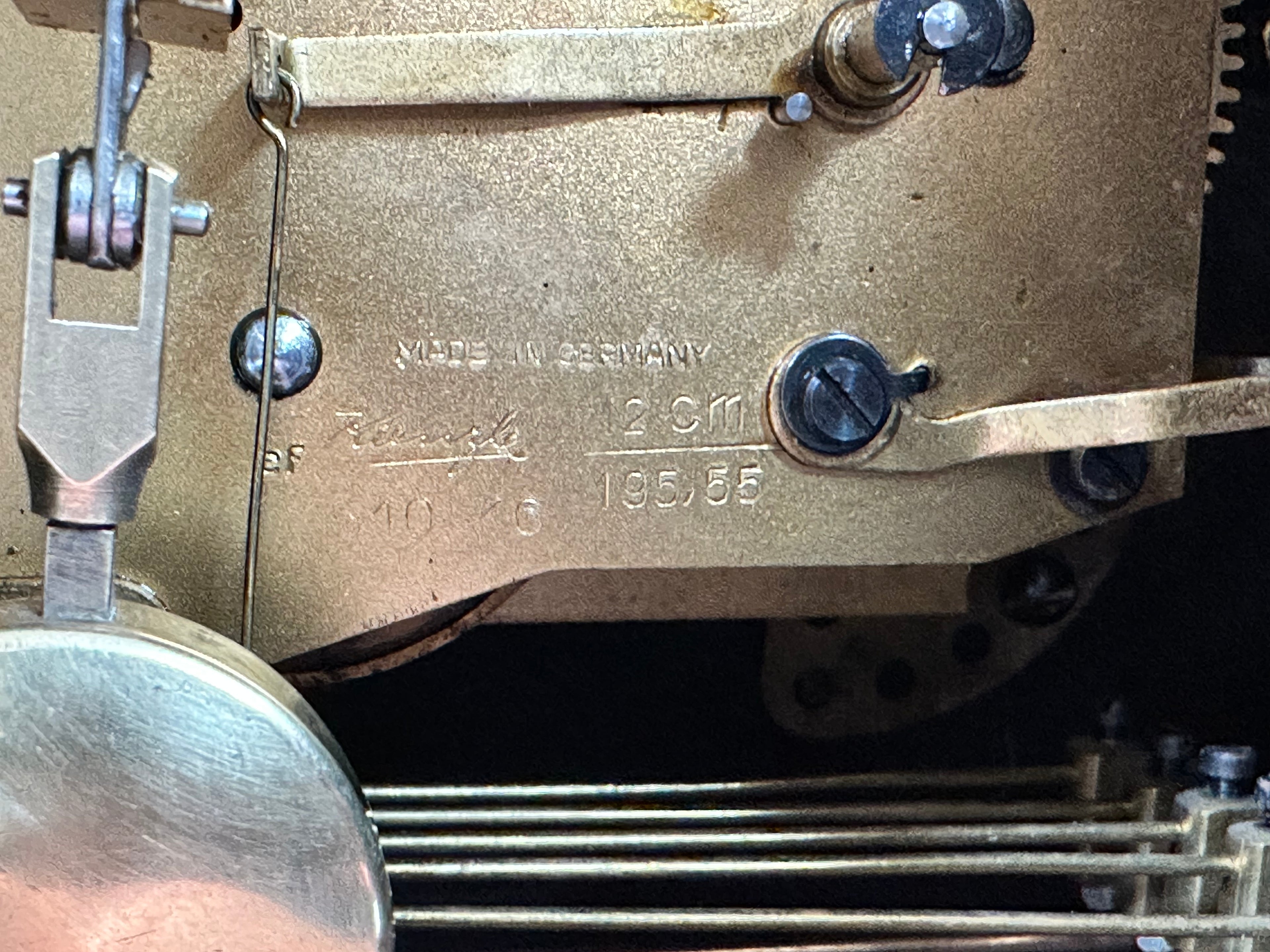 Vintage Kienzle German Westminster Chime Mantel Clock | Adelaide Clocks