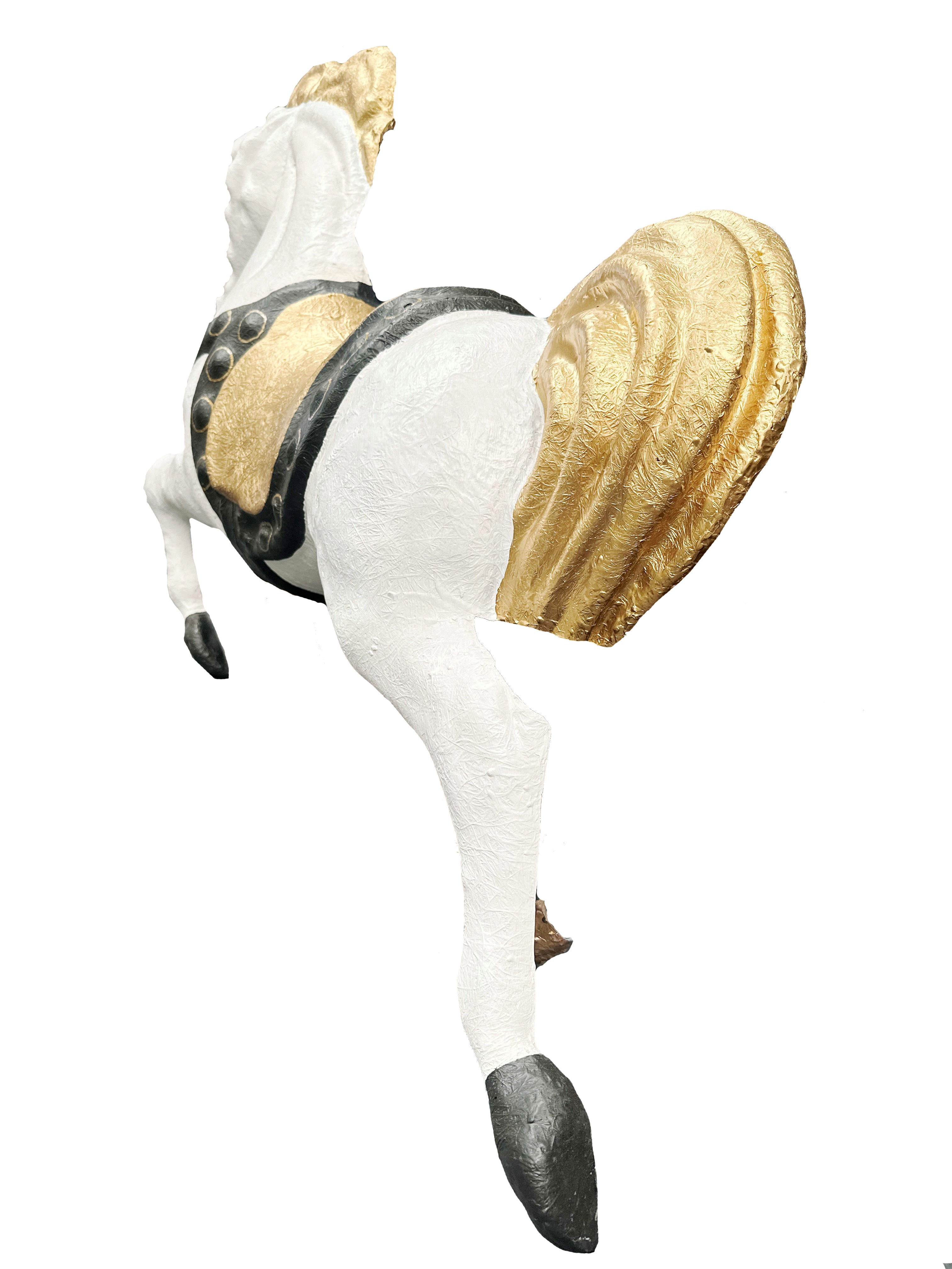 Vintage Carnival Horse Wall Hanging Sculpture | Adelaide Clocks