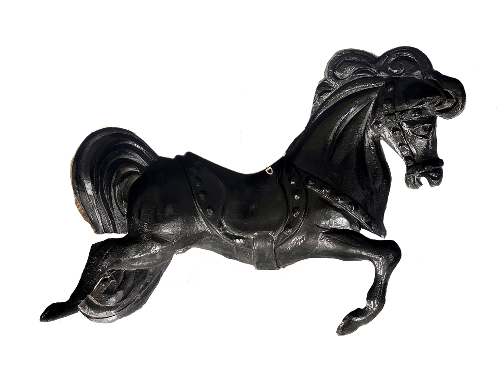 Vintage Carnival Horse Wall Hanging Sculpture | Adelaide Clocks