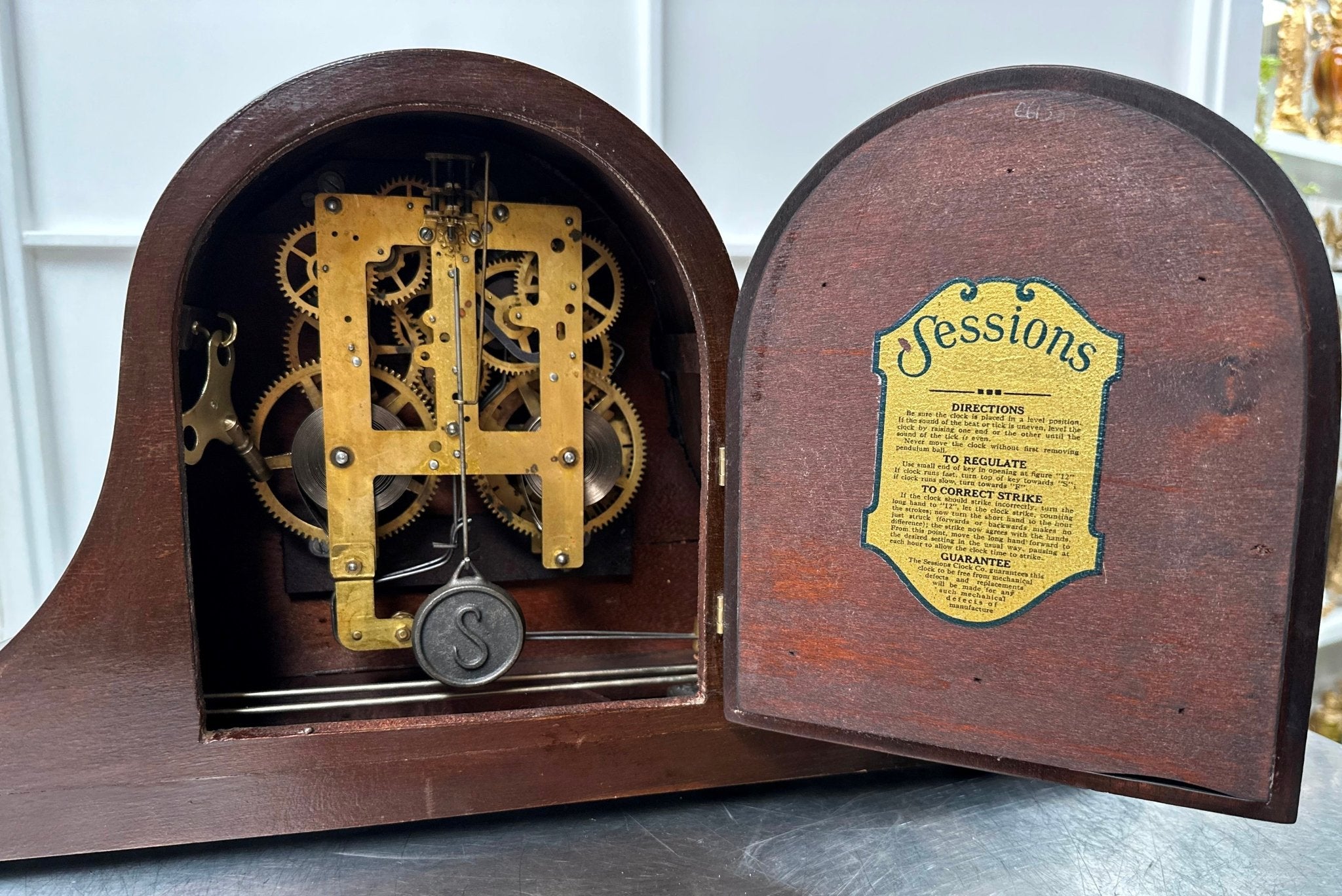 Vintage Sessions Tambour Style Bim Bam Chime | Adelaide Clocks