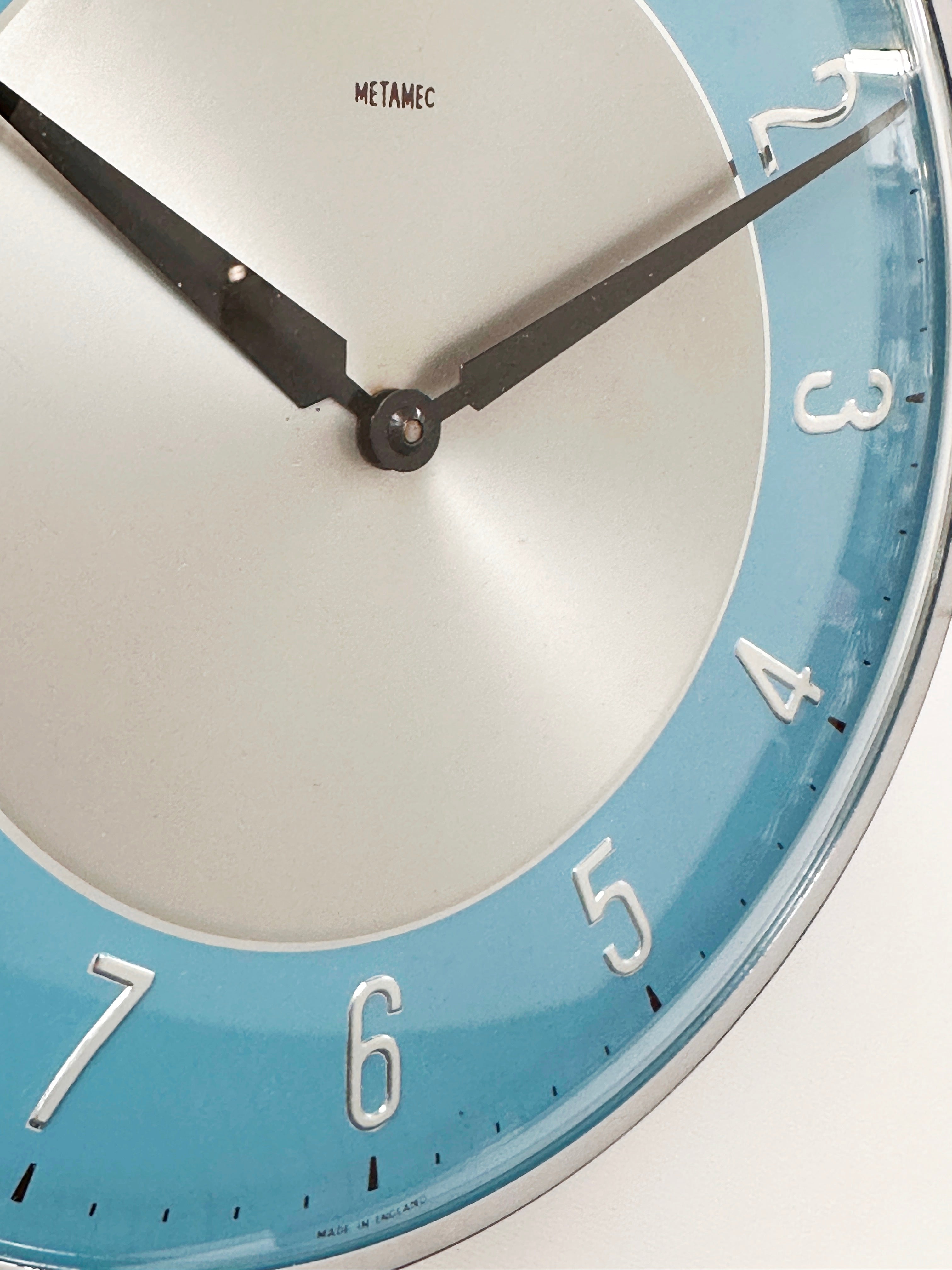 Vintage METAMEC Electric Wall Kitchen School Clock | Adelaide Clocks
