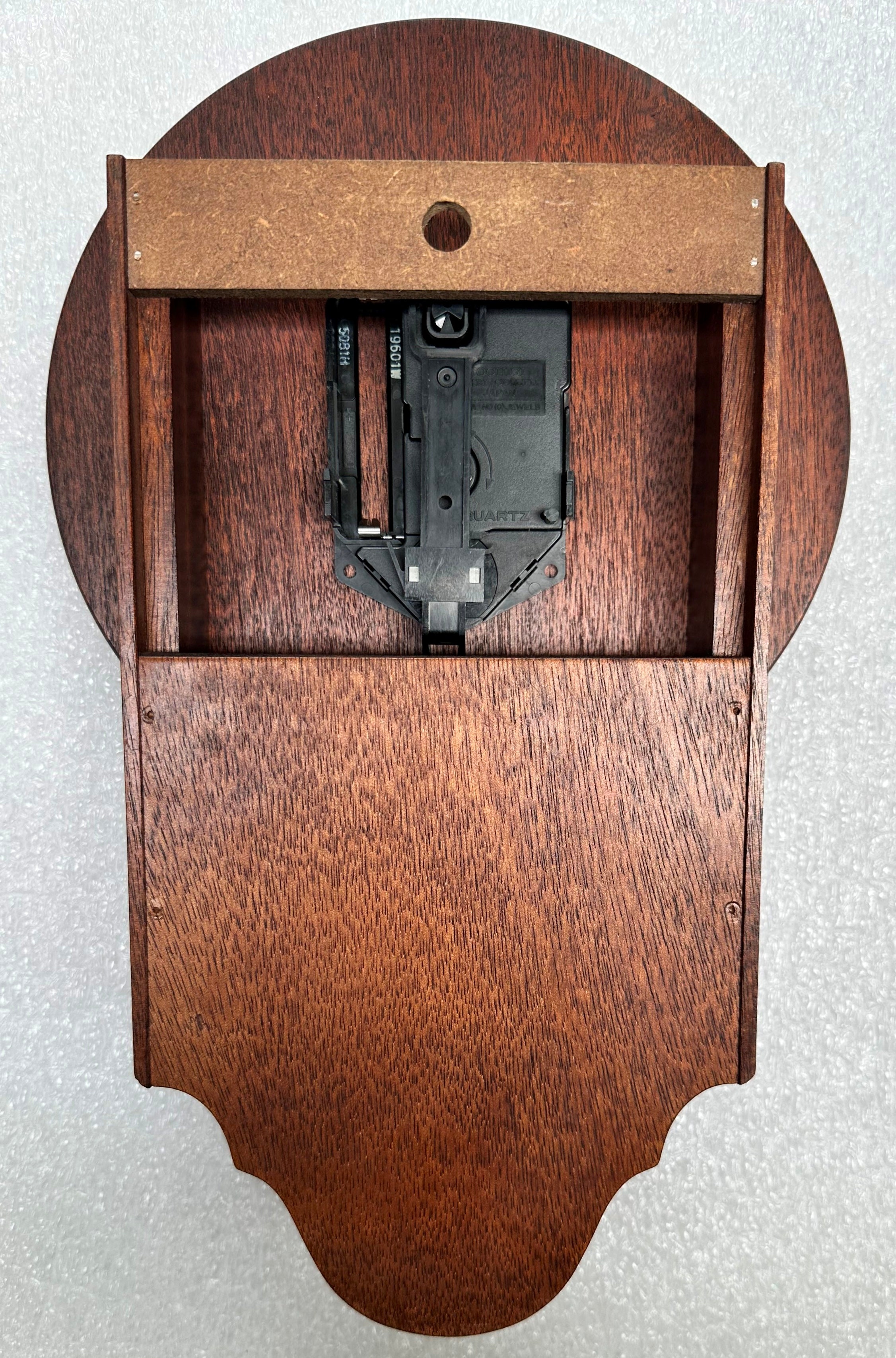 Vintage Knight & Gibbins London Battery Pendulum Wall Clock | Adelaide Clocks