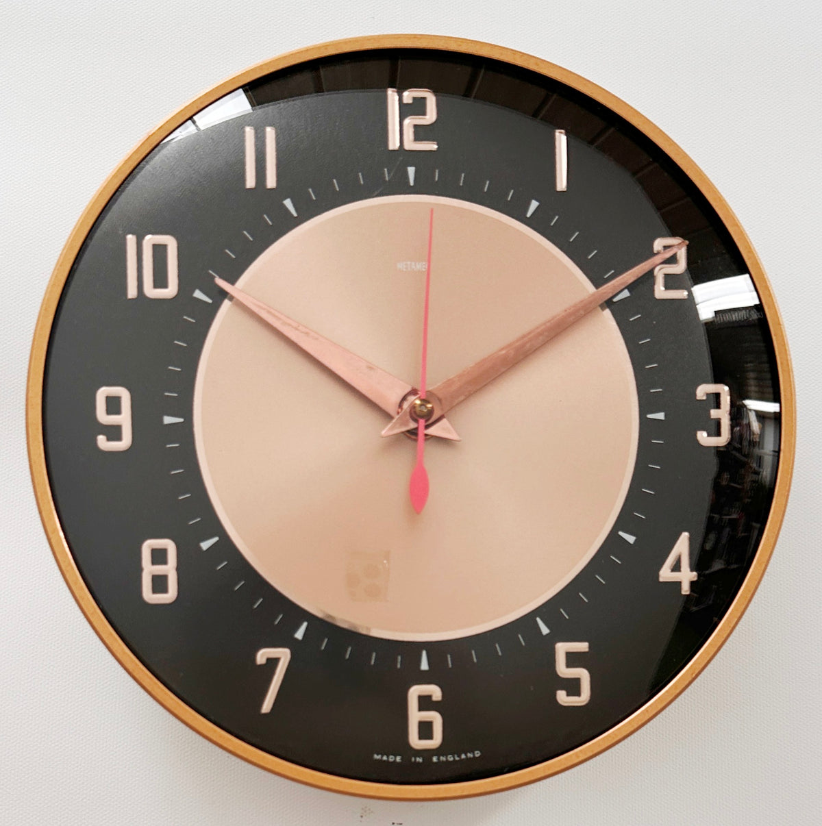 Vintage METAMEC Electric School Wall Clock | Adelaide Clocks