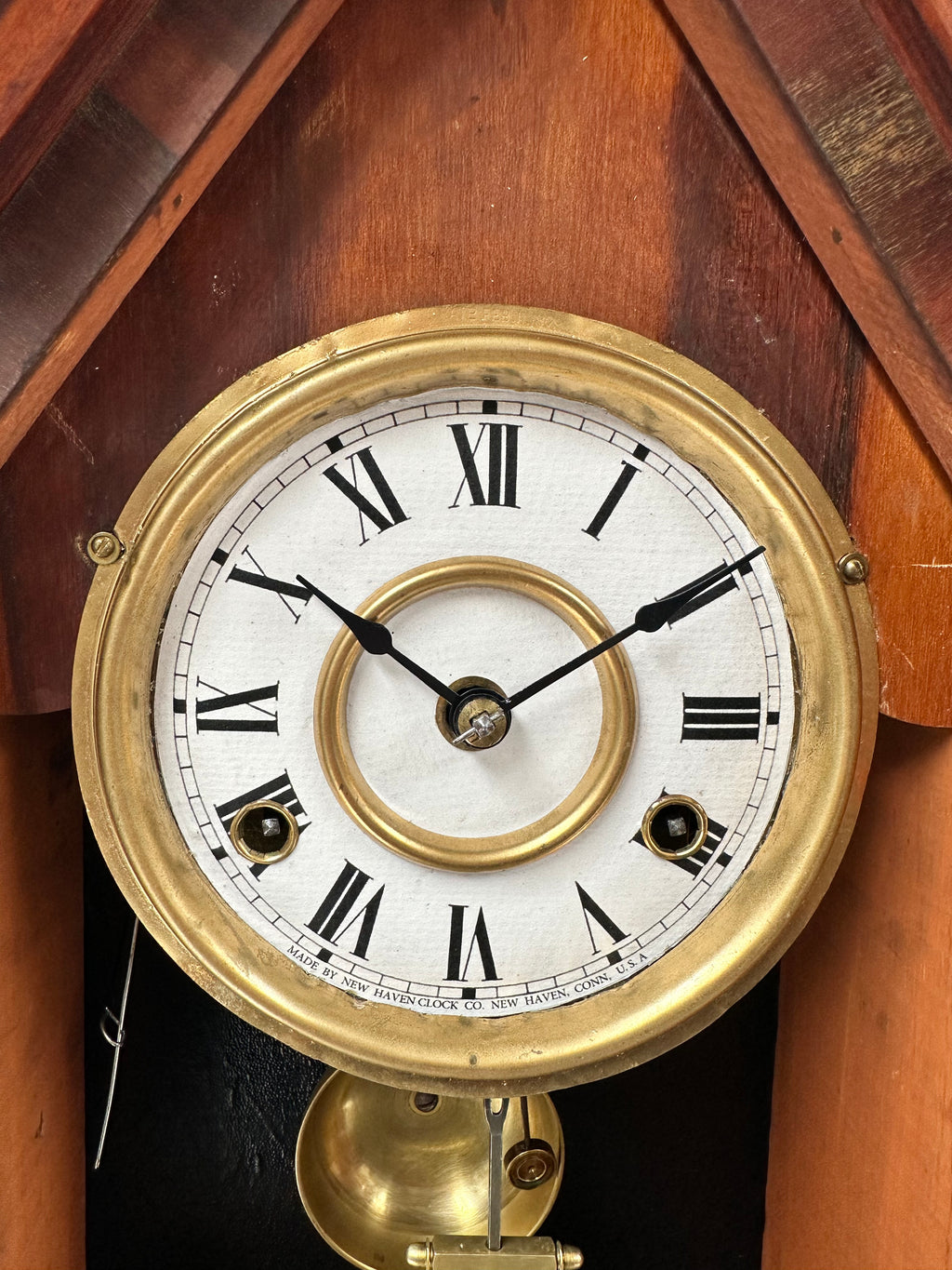 Antique New Haven Jerome Cathedral Steeple Mantel Clock | Adelaide Clocks