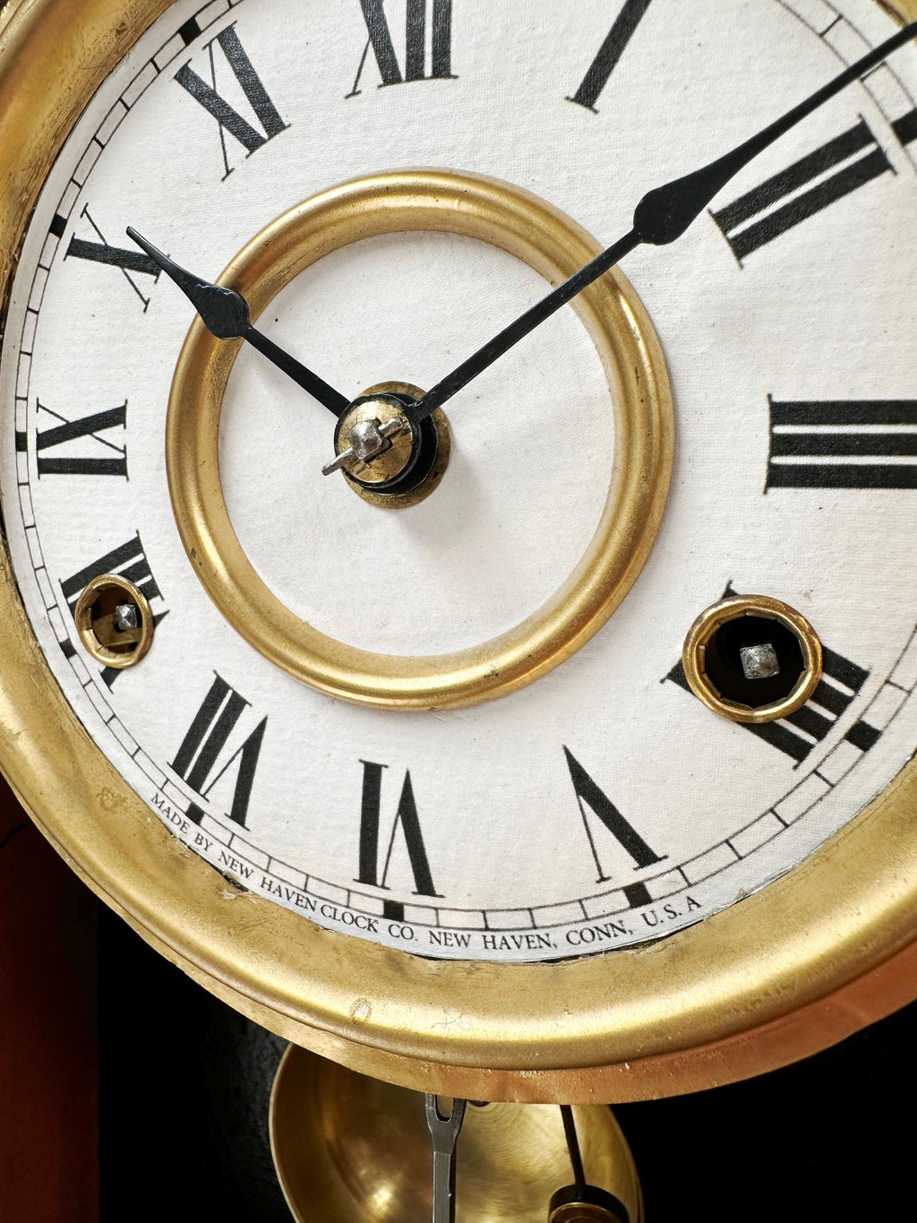 Antique New Haven Jerome Cathedral Steeple Mantel Clock | Adelaide Clocks