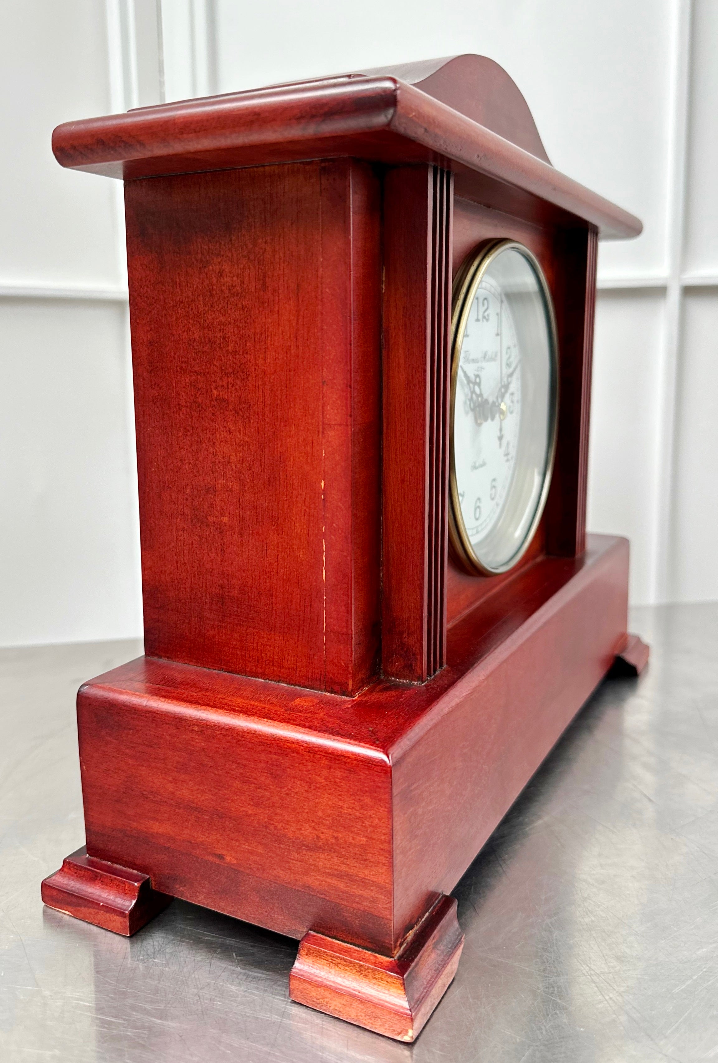 Vintage Australian Westminster Chime Battery Mantel Clock | Adelaide Clocks