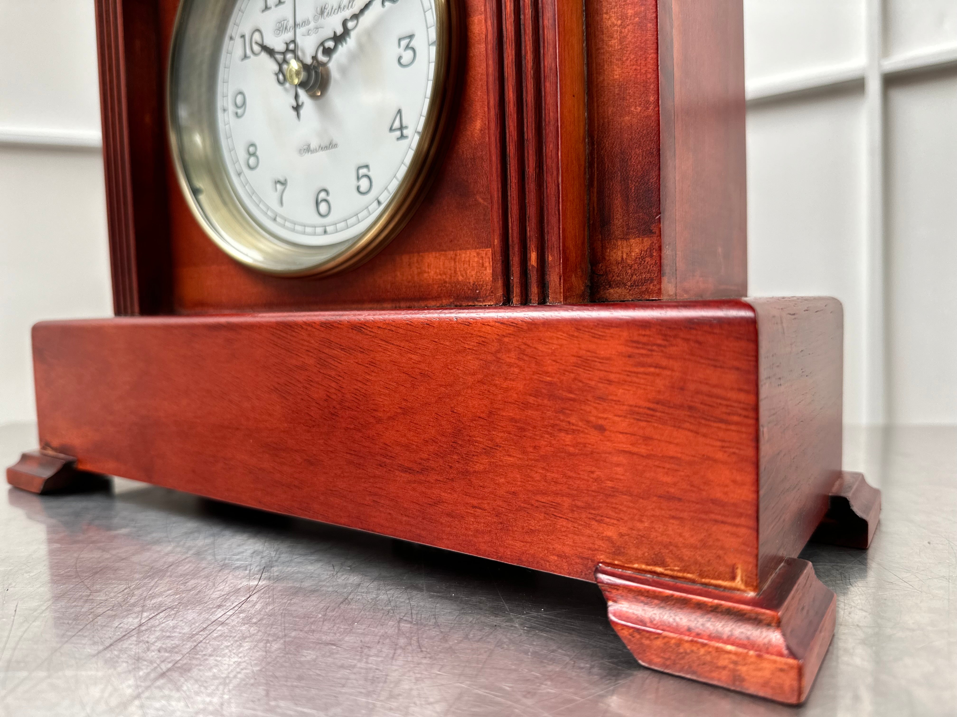 Vintage Australian Westminster Chime Battery Mantel Clock | Adelaide Clocks